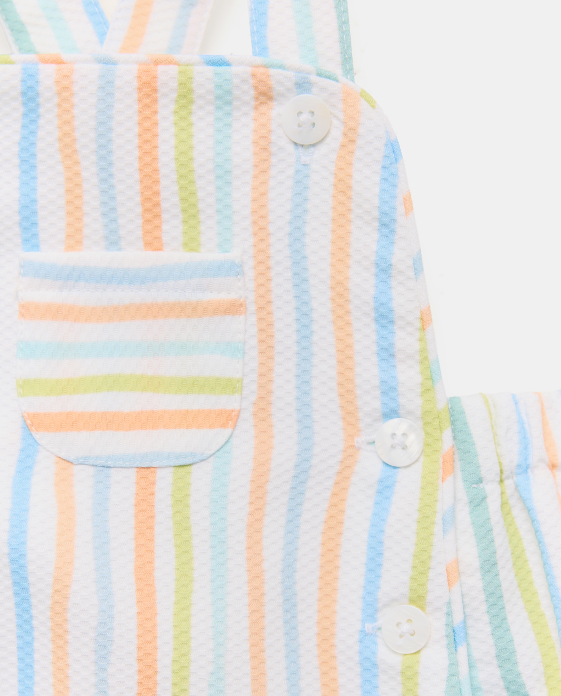 Babygrow de Alças Piqué de Bebé Verde-3