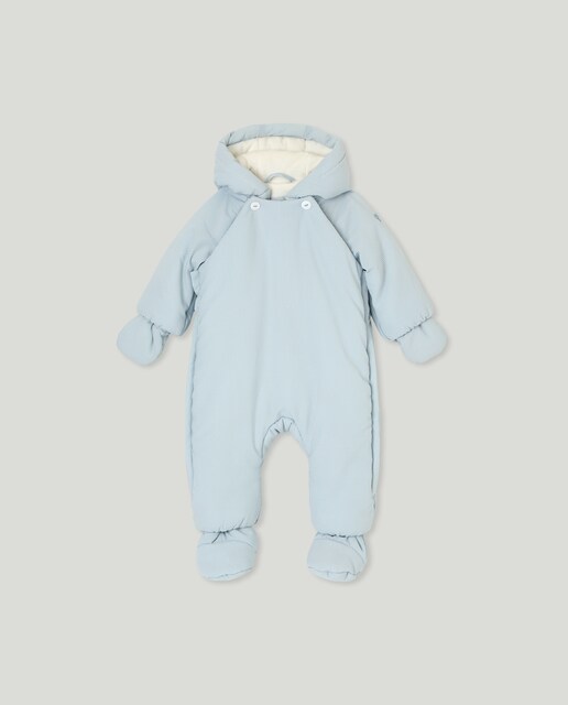 Imagem 0 de Babygrow de Nylon de Bebé, Pés + Mãos. Com Riscas e Botões