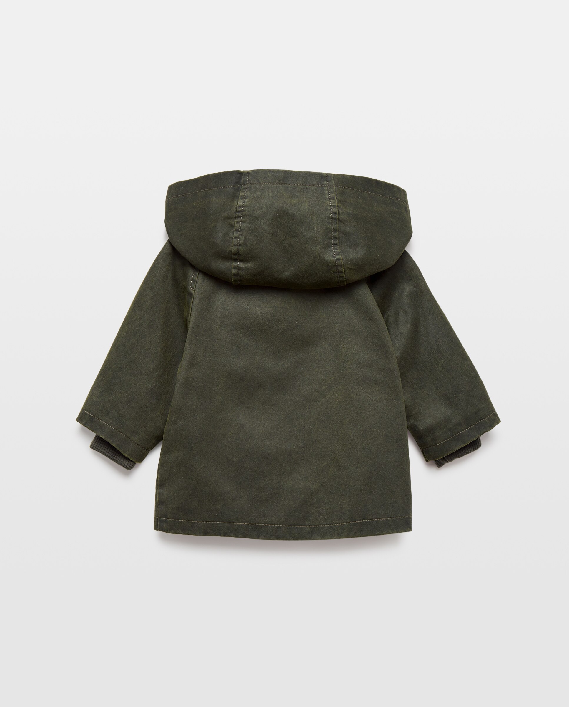 Parka Resinada de Bebé Coconut El Corte Inglés 520 Caqui-2