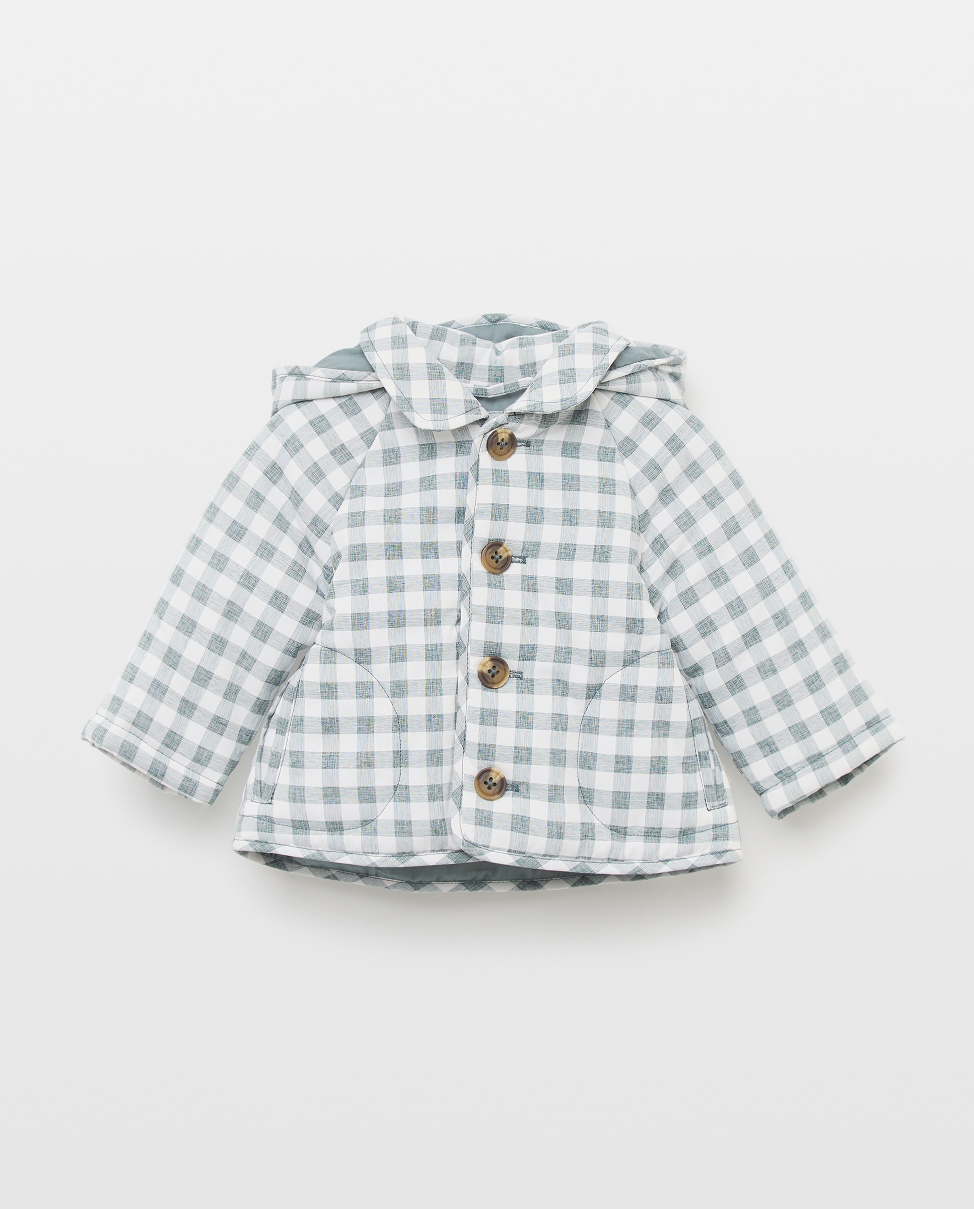 Imagen 1 de Gabardina ligera con capucha desmontable de bebé - Coconut El Corte Inglés - Verde Verde