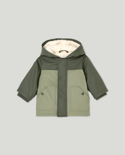 Imagem 0 de Parka Engomada de Bebé com Forro Interior de Pelo de Borrego
