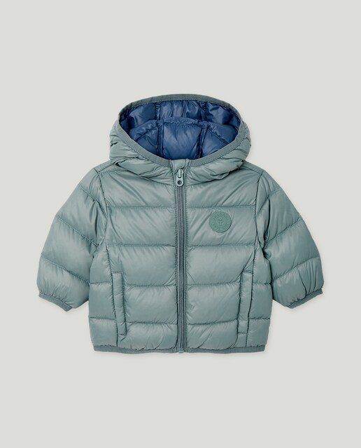 Imagem 0 de Blusão Acolchoado Ligeiro de Bebé com Bolso e Capuz