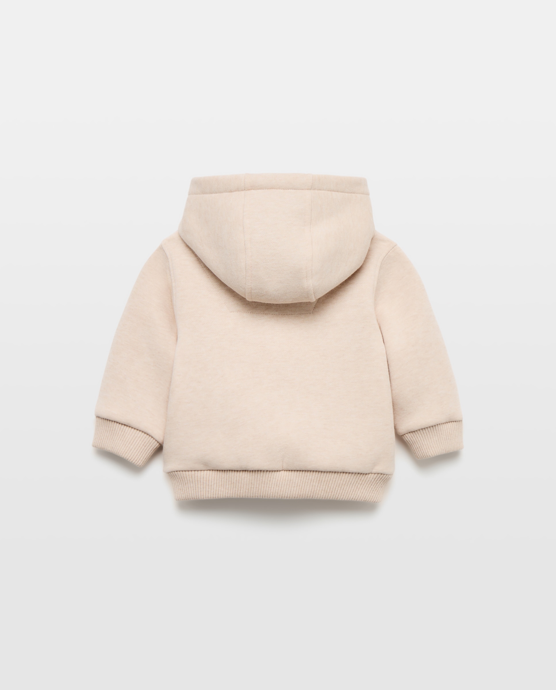 Sudadera con capucha y fantasía de bebé - Coconut El Corte Inglés - Visón claro Visón claro-2