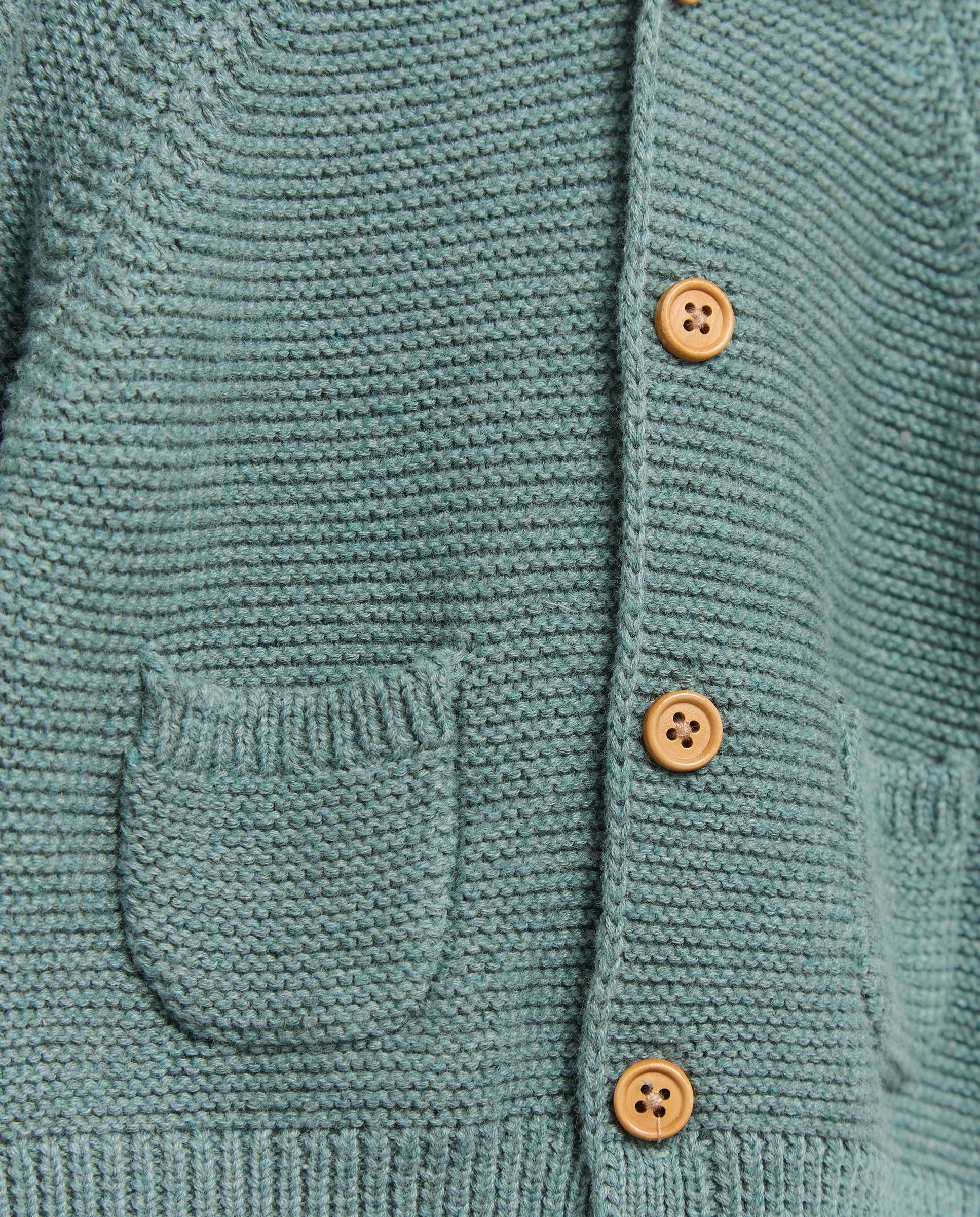Imagen 3 de Chaqueta con capucha y bolsillos frontales de bebé - Coconut El Corte Inglés - Verde Pato Verde Pato