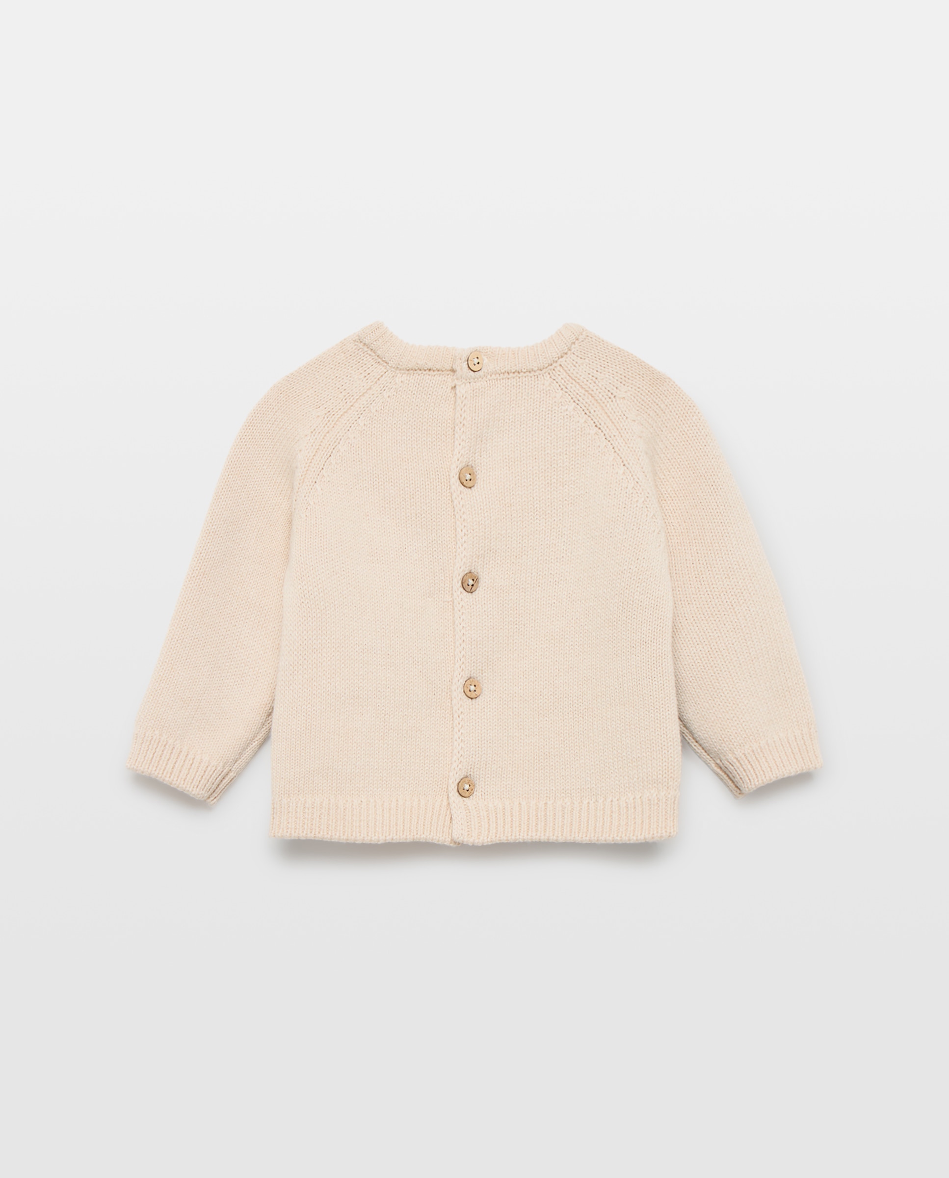 Camisola de Malha de Bebé com Estampado de Fantasia Coconut El Corte Inglés Branco-2