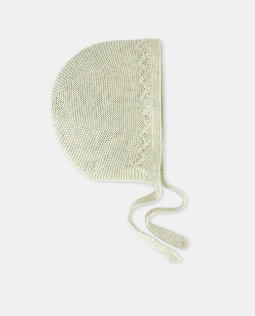 Imagen 0 de Capota de tricot de bebé niña