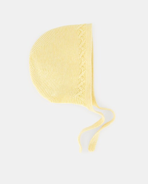 Imagen 0 de Capota de tricot de bebé niña