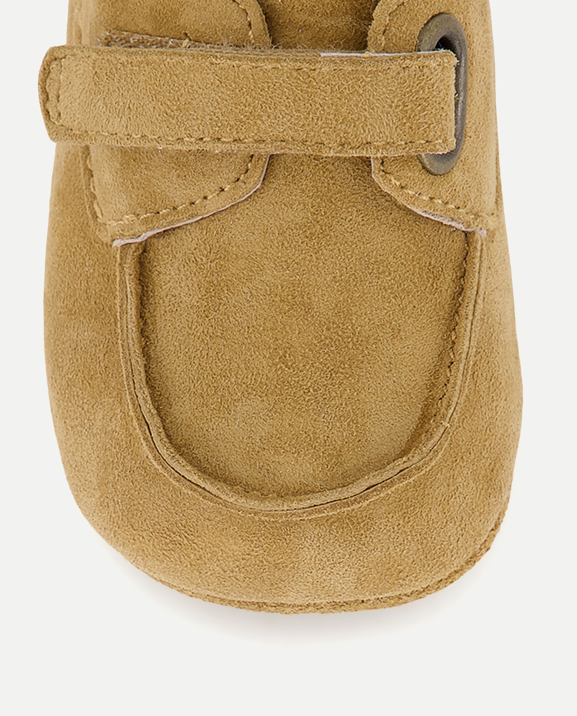Mocassins de Bebé com Fecho Aderente Coconut El Corte Inglés 730 Camel-5