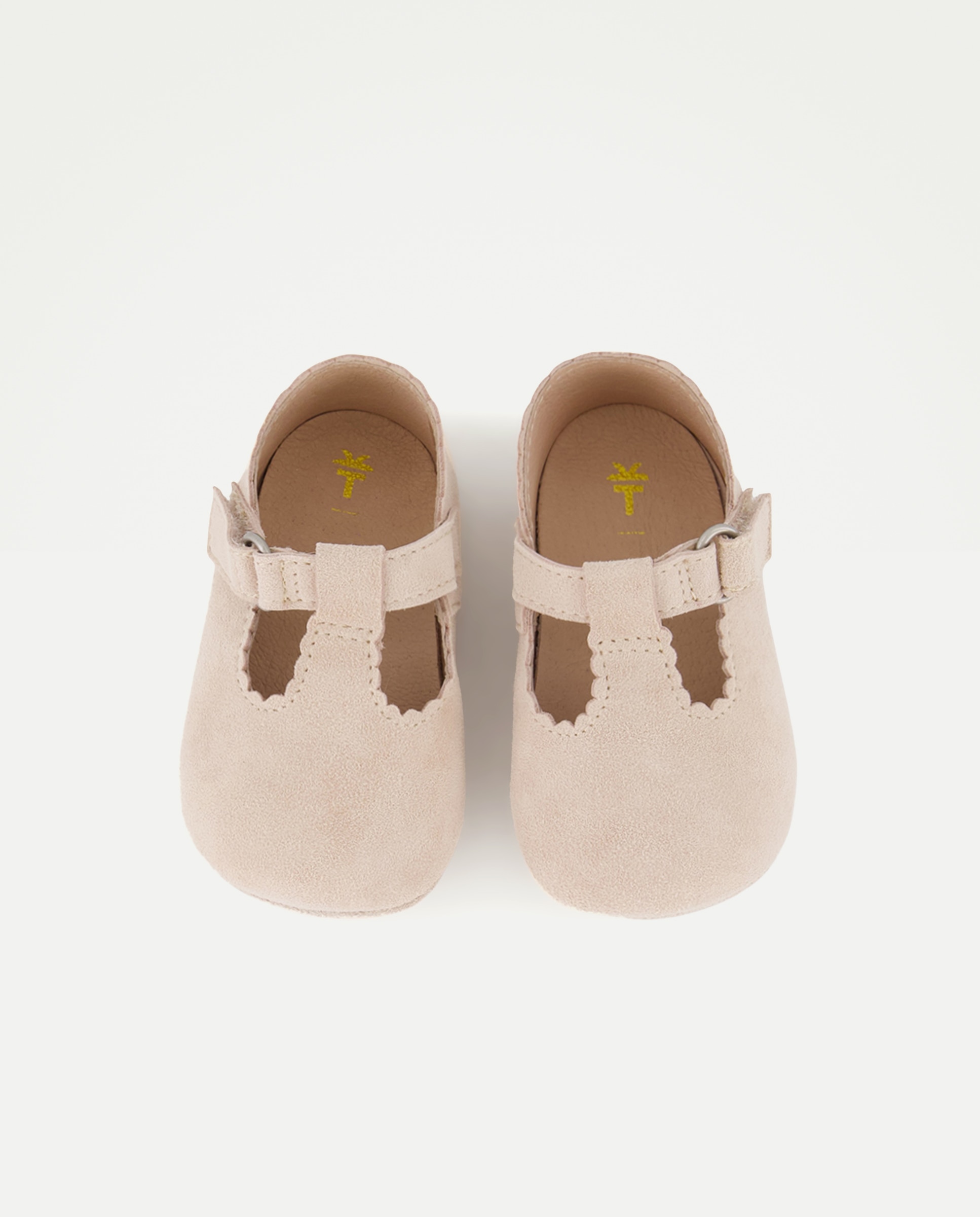 Sapatos de Presilha de Bebé em Pele Coconut El Corte Inglés Torrado-4