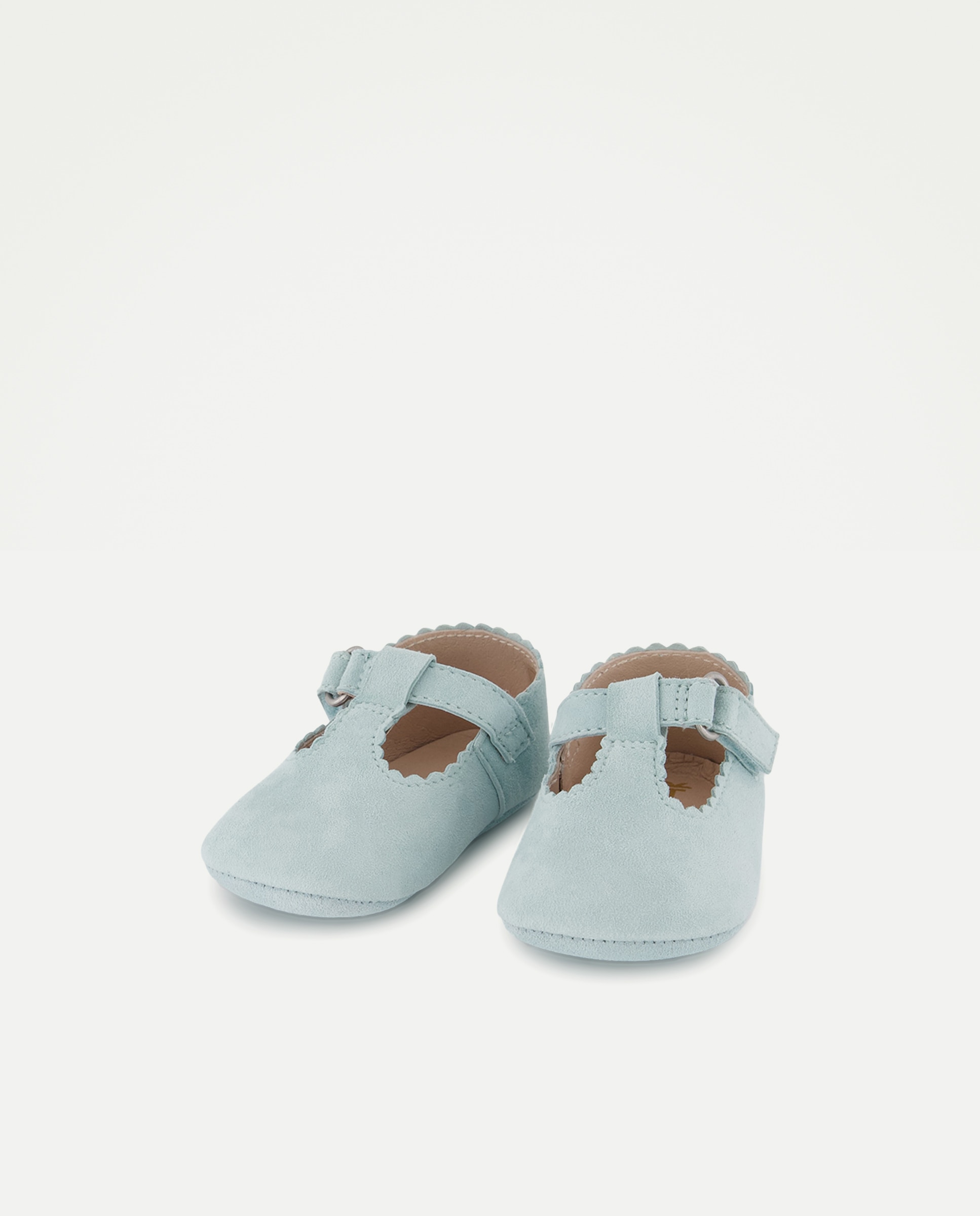 Sapatos de Presilha de Bebé em Pele Coconut El Corte Inglés Verde-2