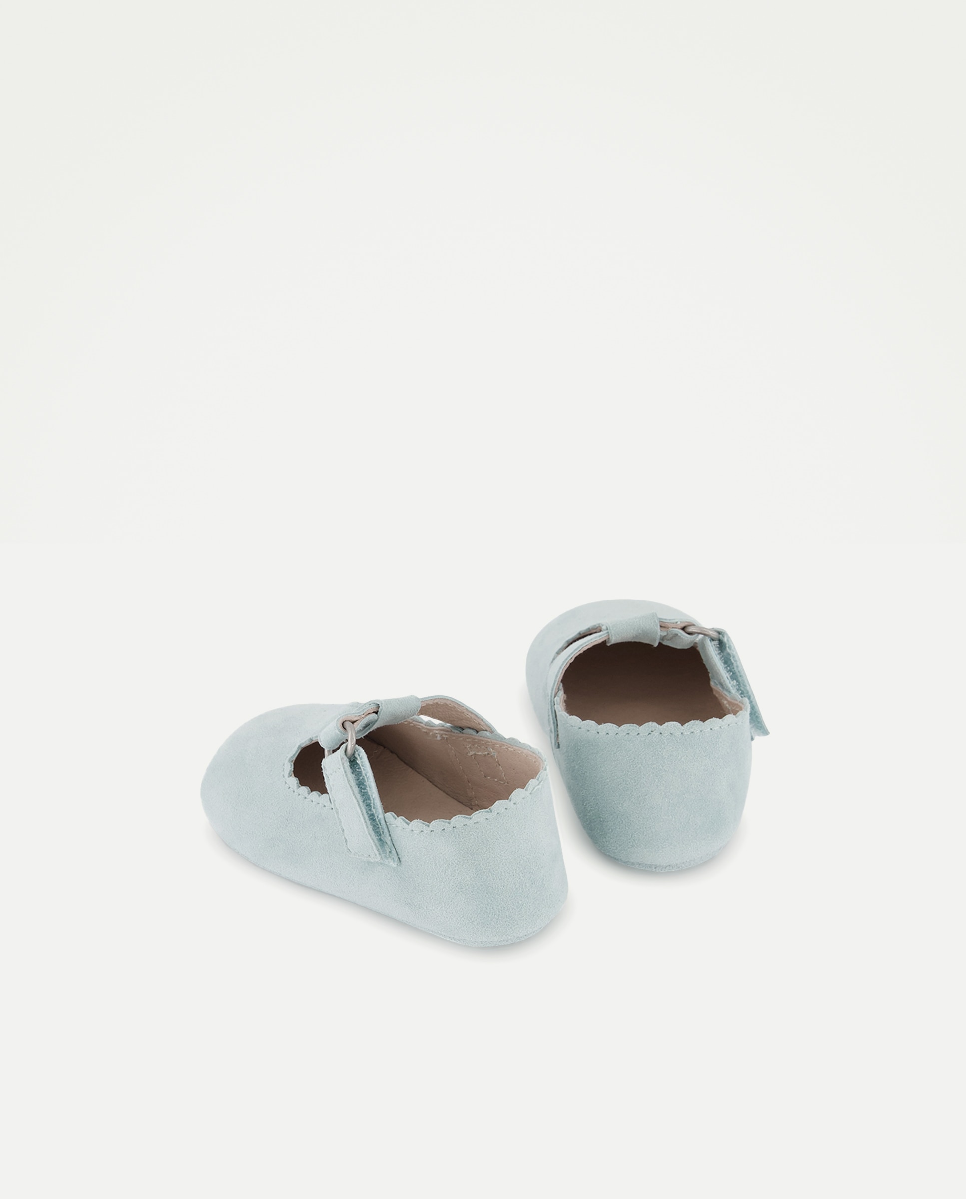 Sapatos de Presilha de Bebé em Pele Coconut El Corte Inglés Verde-3