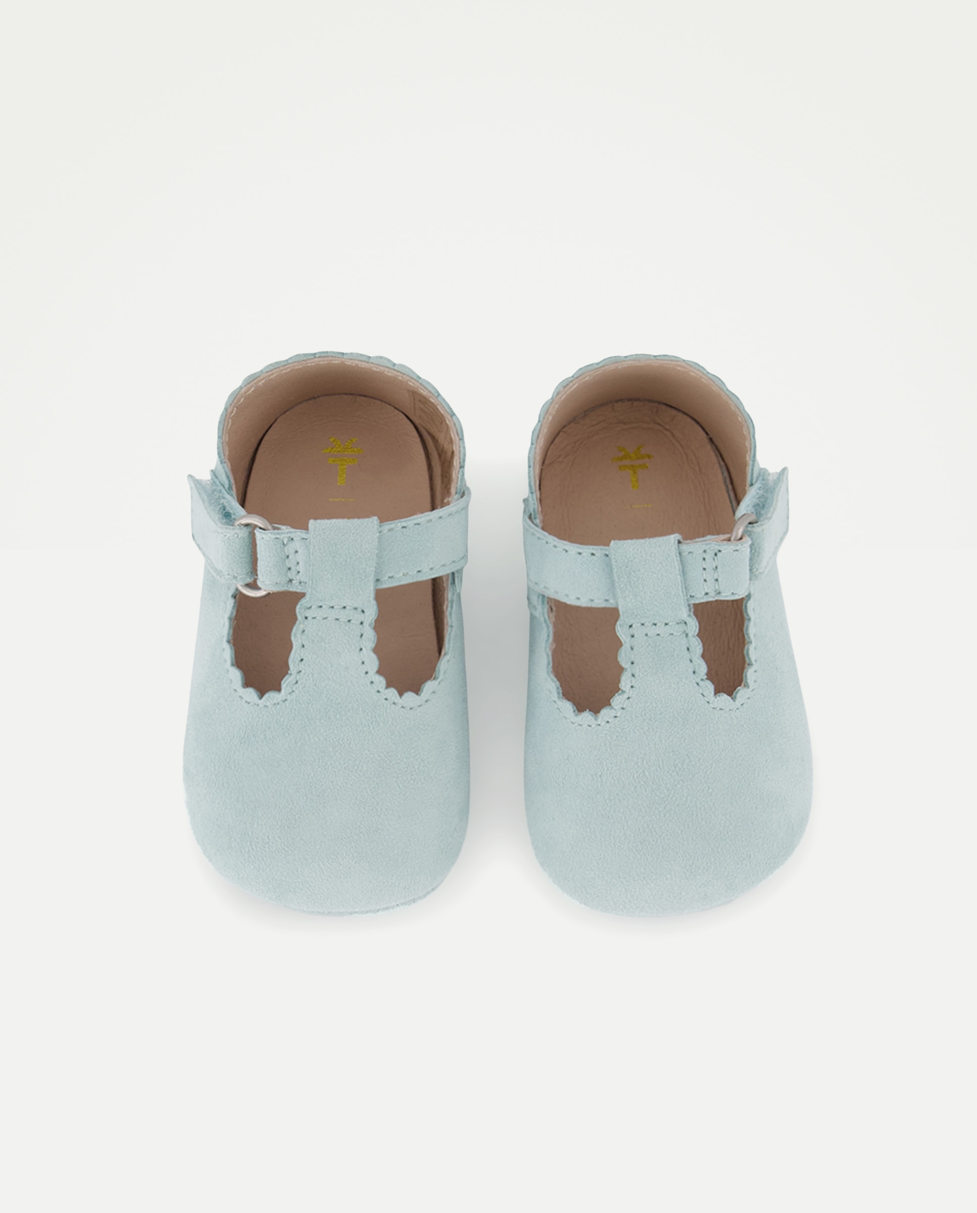 Sapatos de Presilha de Bebé em Pele Coconut El Corte Inglés Verde-4