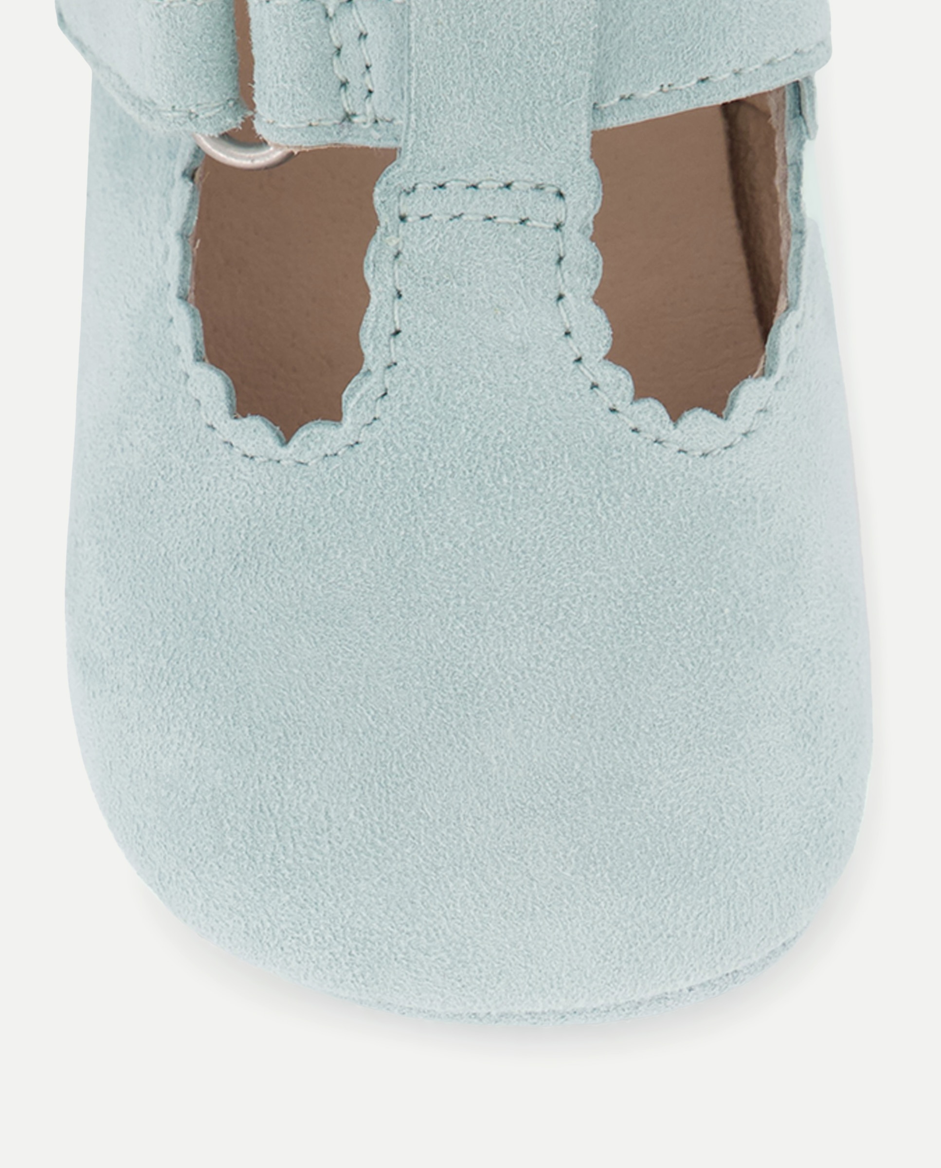 Sapatos de Presilha de Bebé em Pele Coconut El Corte Inglés Verde-5