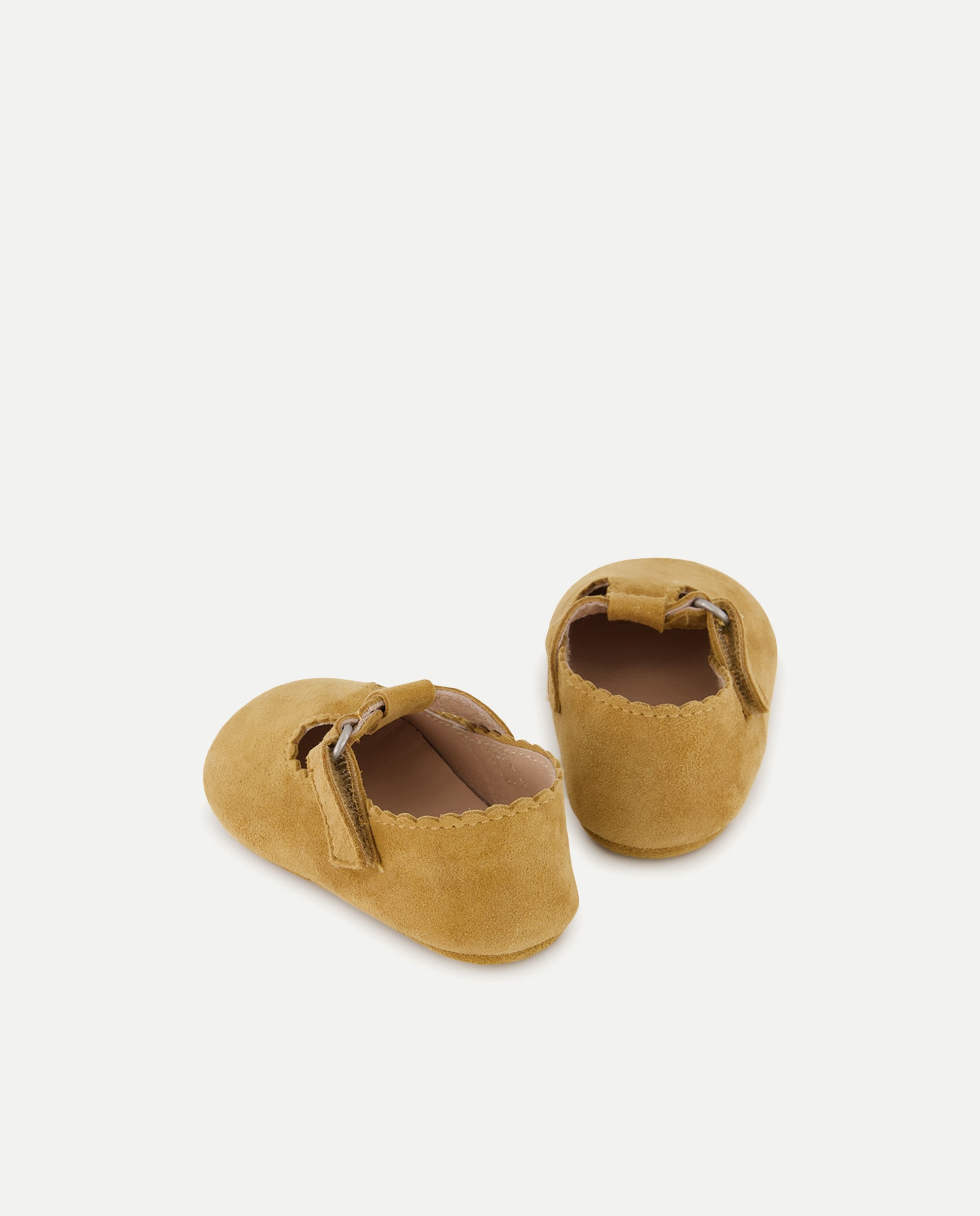 Sapatos de Presilha de Bebé em Pele Coconut El Corte Inglés 730 Camel-3