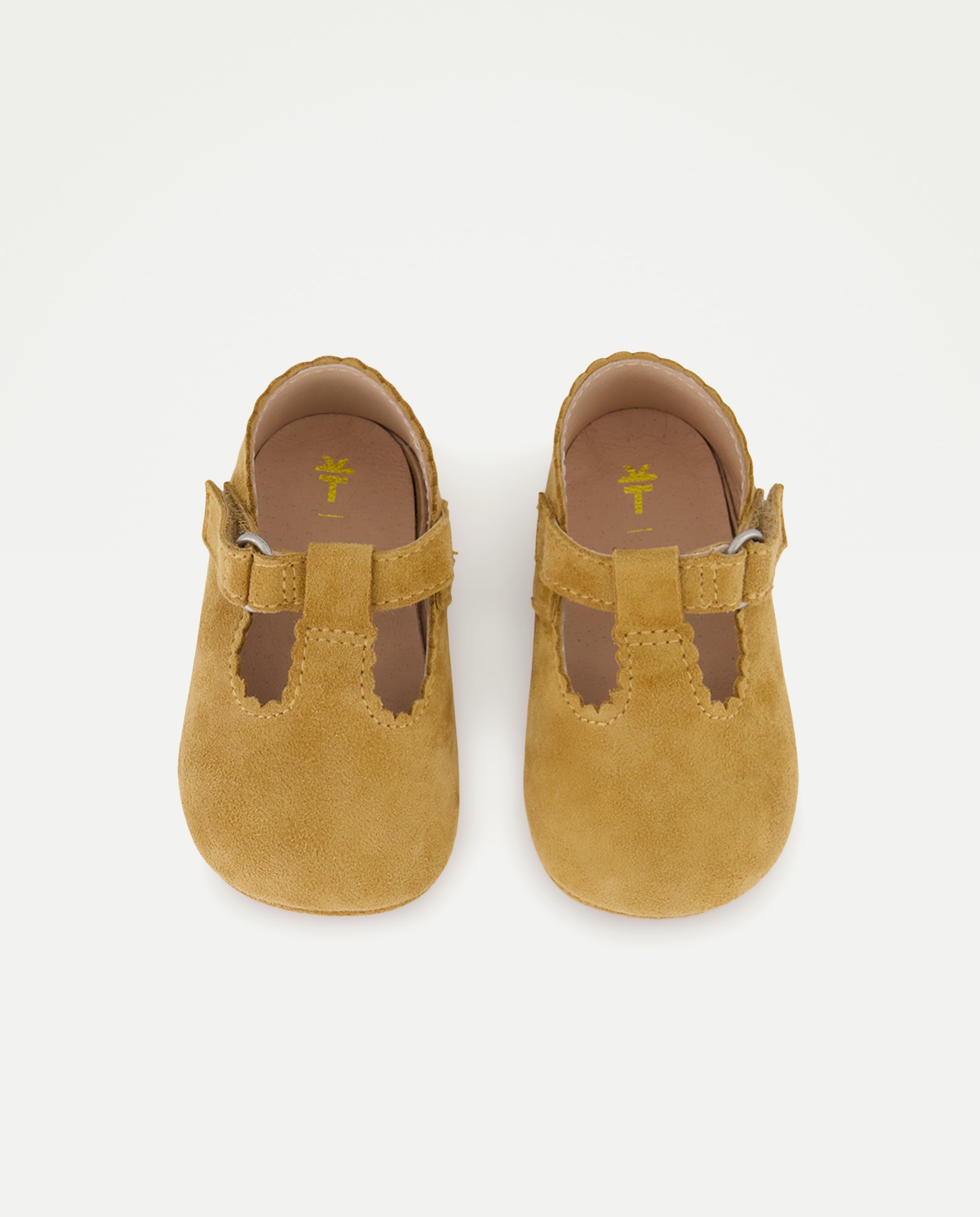 Sapatos de Presilha de Bebé em Pele Coconut El Corte Inglés 730 Camel-4