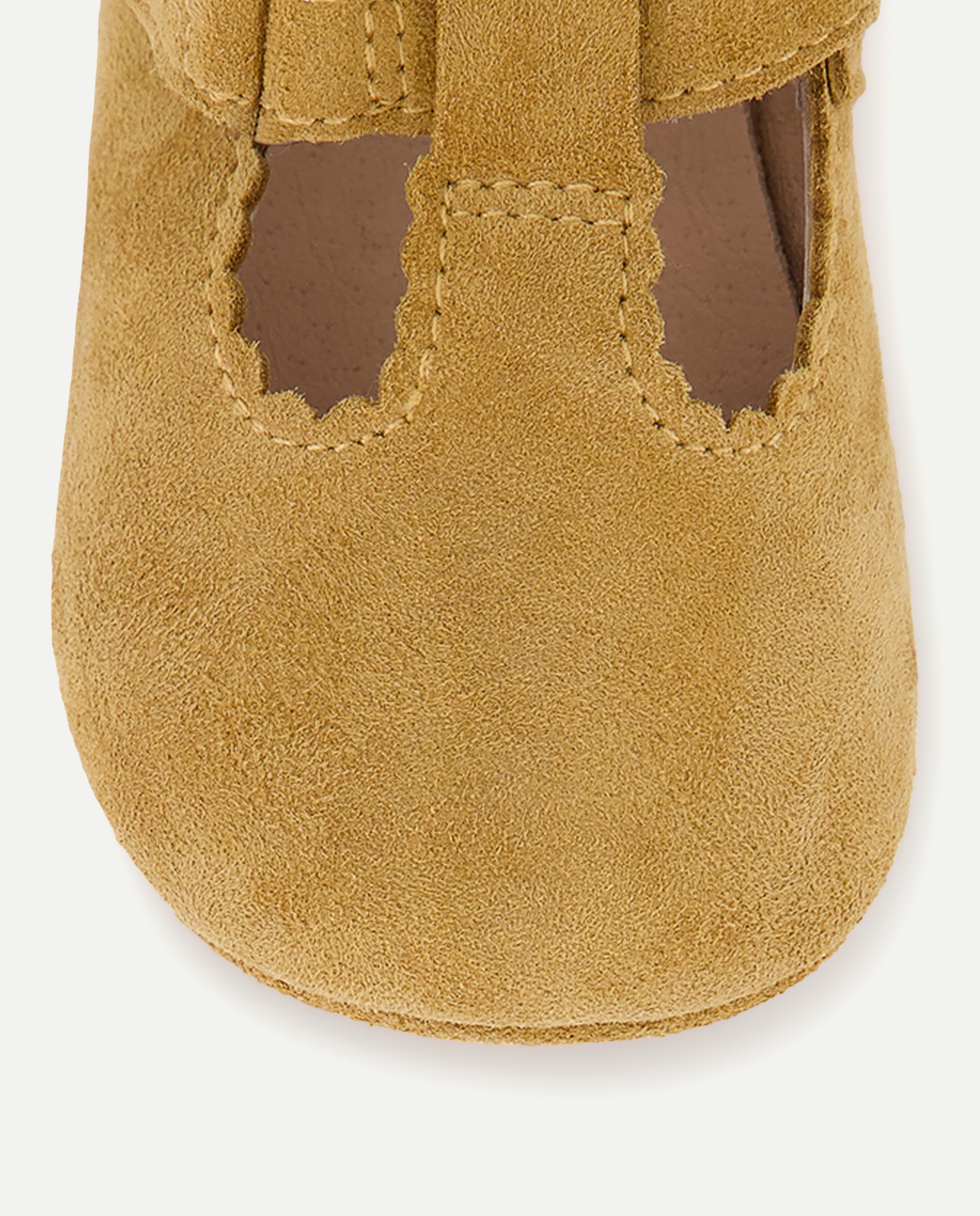 Sapatos de Presilha de Bebé em Pele Coconut El Corte Inglés 730 Camel-5