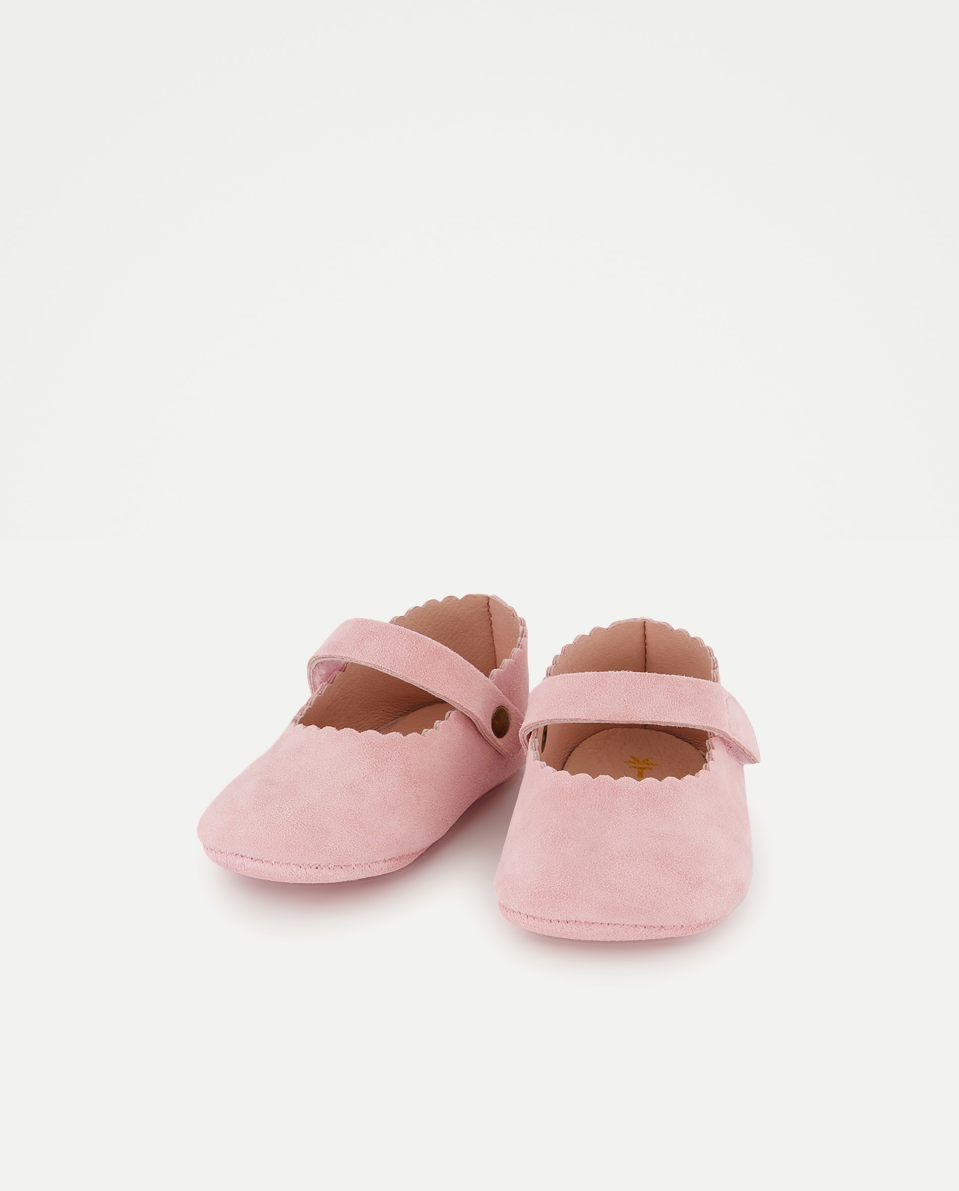 Sapatos de Presilha de Bebé com Ondas e Fecho Aderente Coconut El Corte Inglés 200 Rosa-2