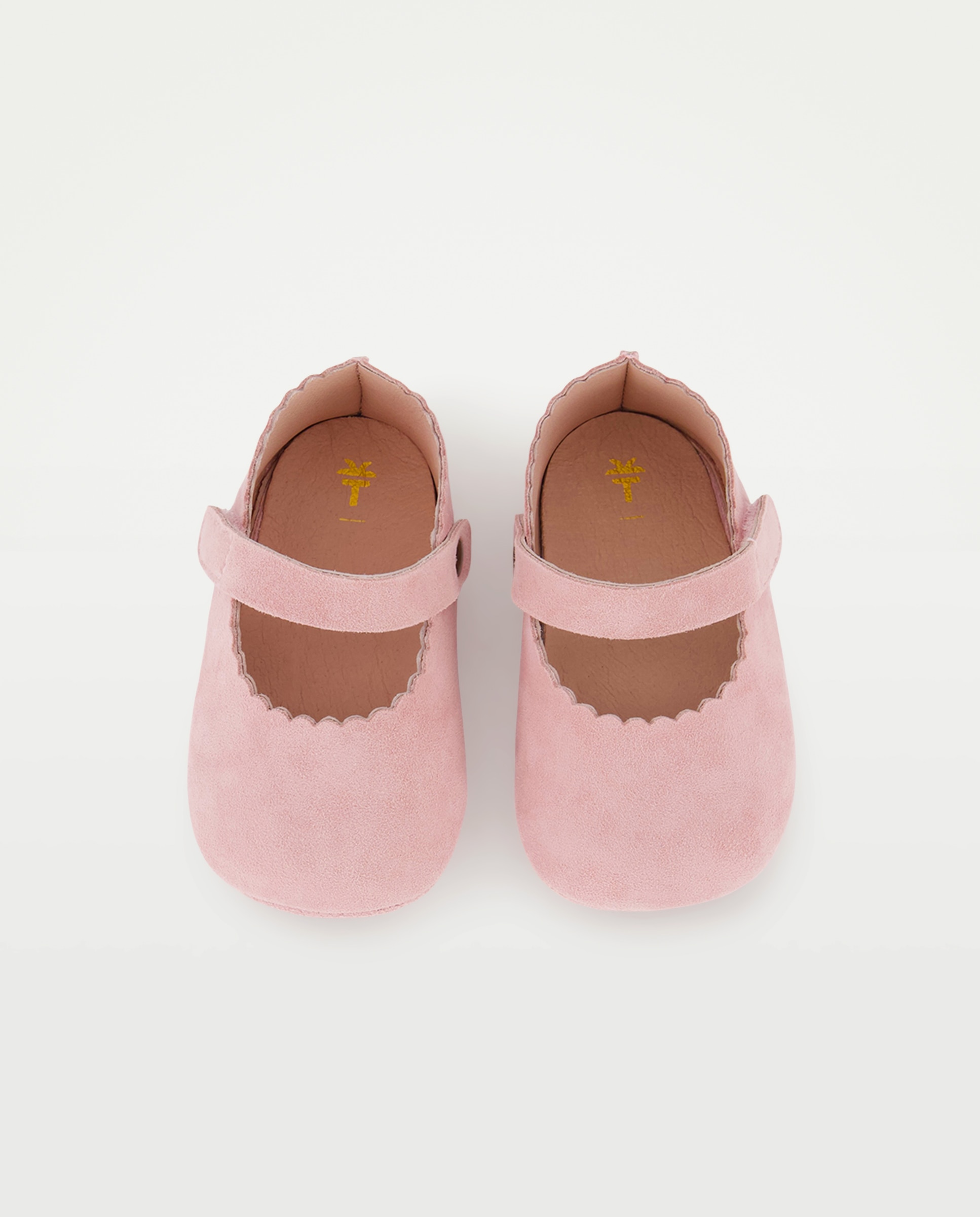 Sapatos de Presilha de Bebé com Ondas e Fecho Aderente Coconut El Corte Inglés 200 Rosa-4