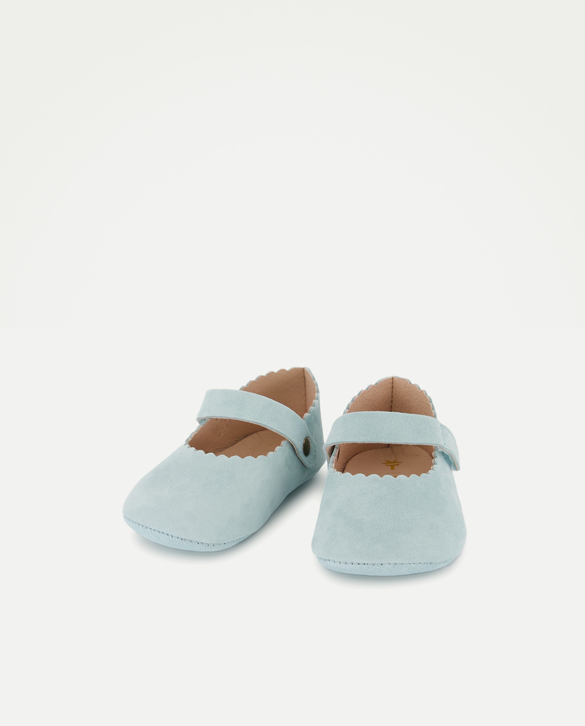 Sapatos de Presilha de Bebé com Ondas e Fecho Aderente Coconut El Corte Inglés Verde-2