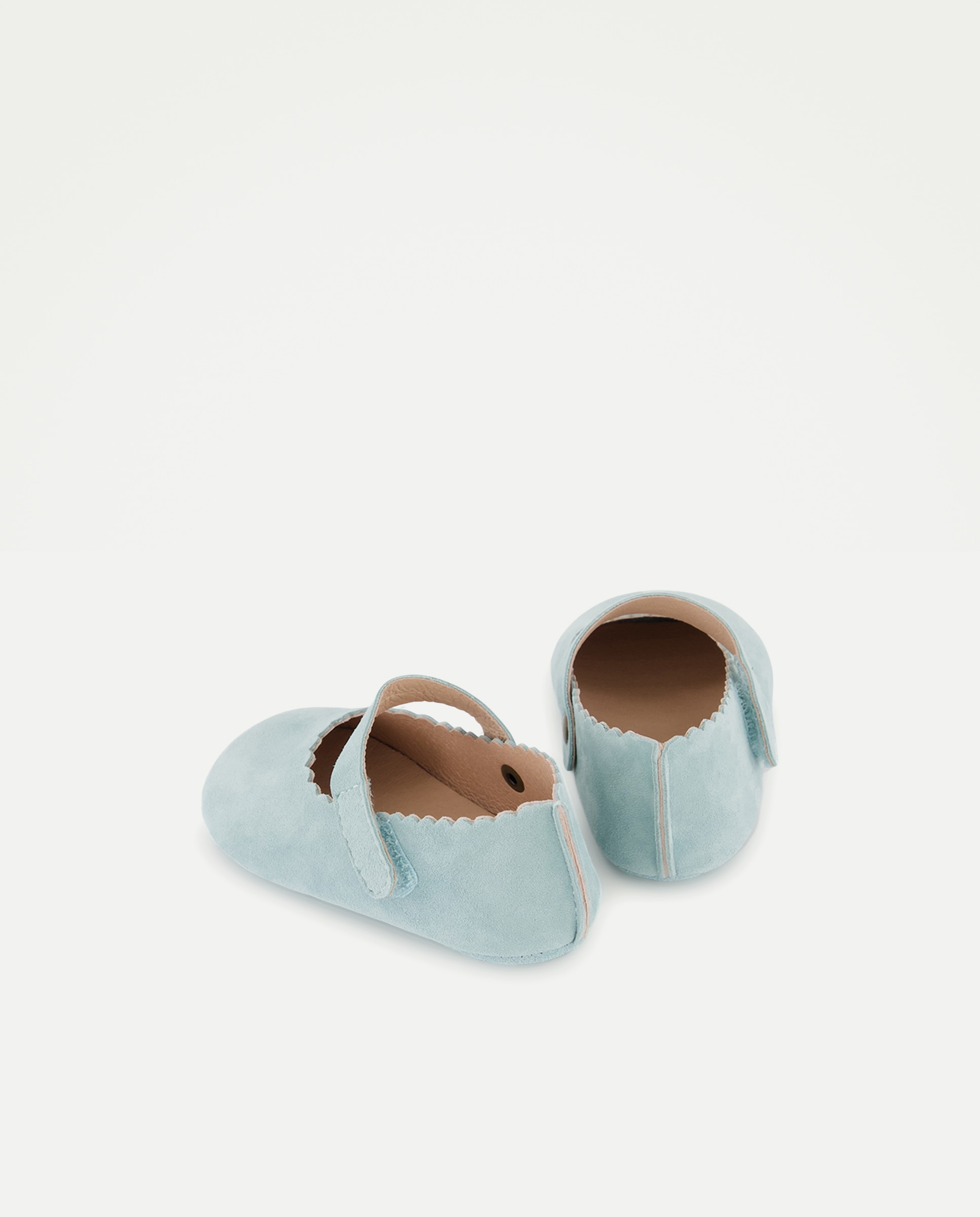 Sapatos de Presilha de Bebé com Ondas e Fecho Aderente Coconut El Corte Inglés Verde-3