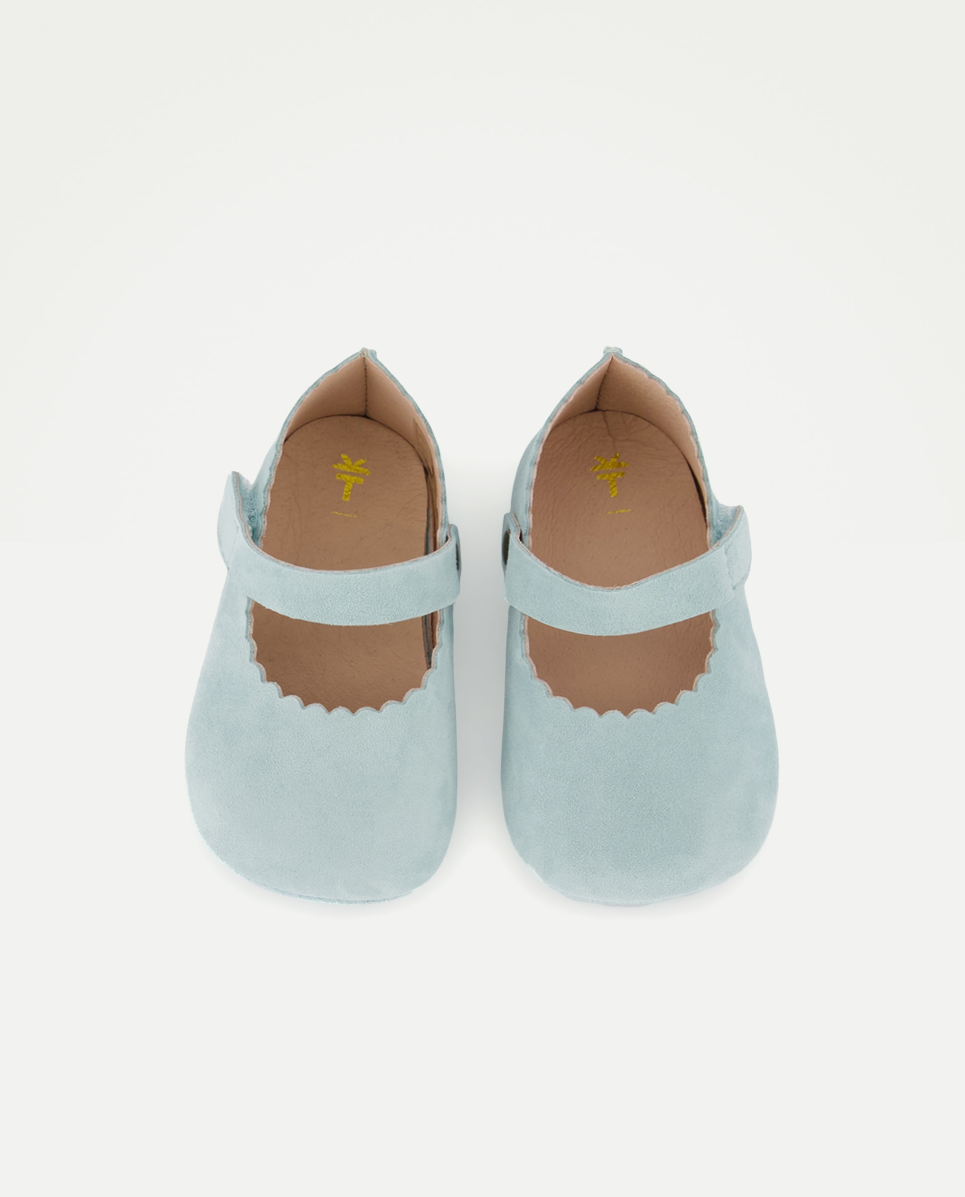Sapatos de Presilha de Bebé com Ondas e Fecho Aderente Coconut El Corte Inglés Verde-4