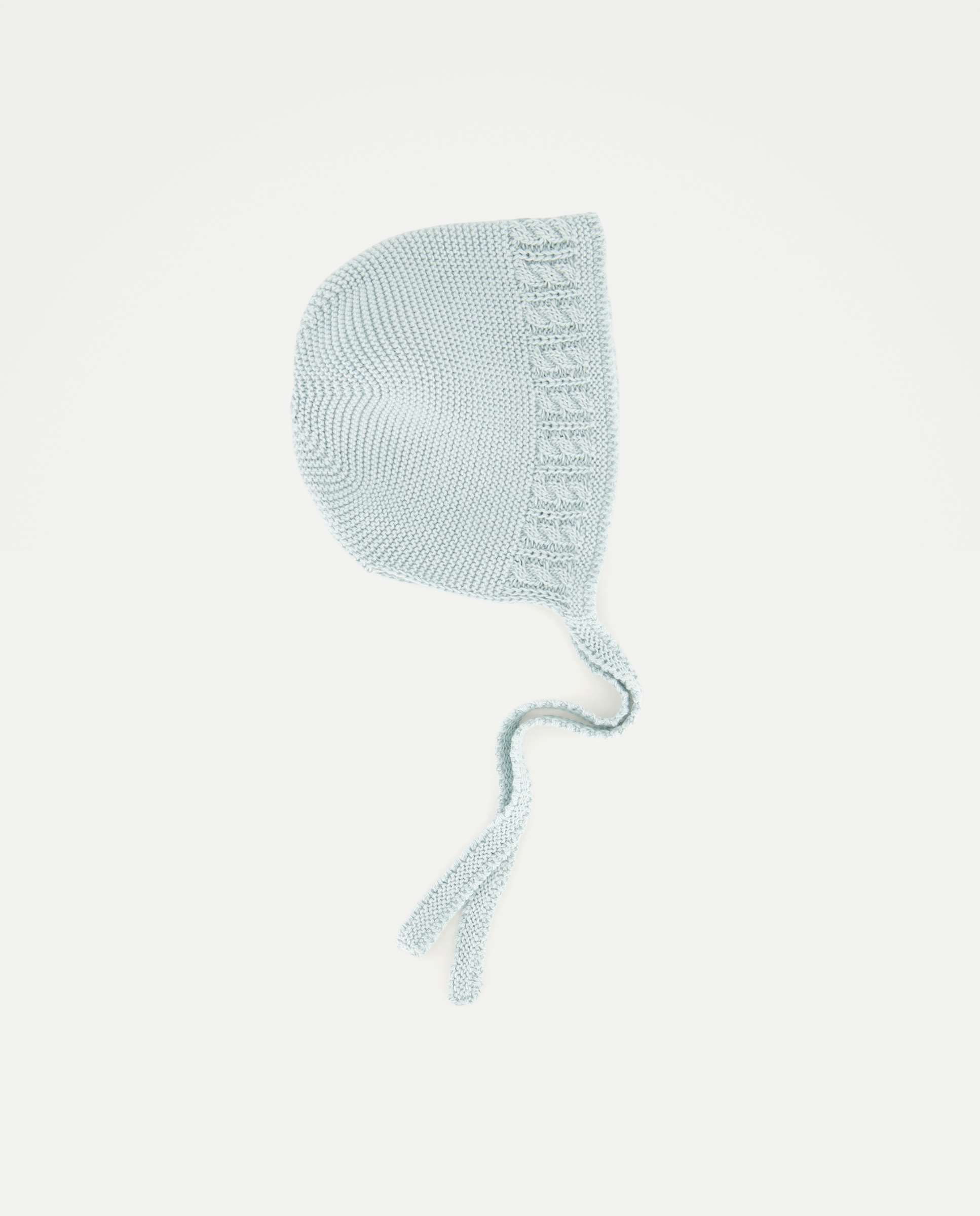 Touca de Tricot Fantasia com Malha do Cabo Aberta de Bebé Coconut El Corte Inglés Verde-1