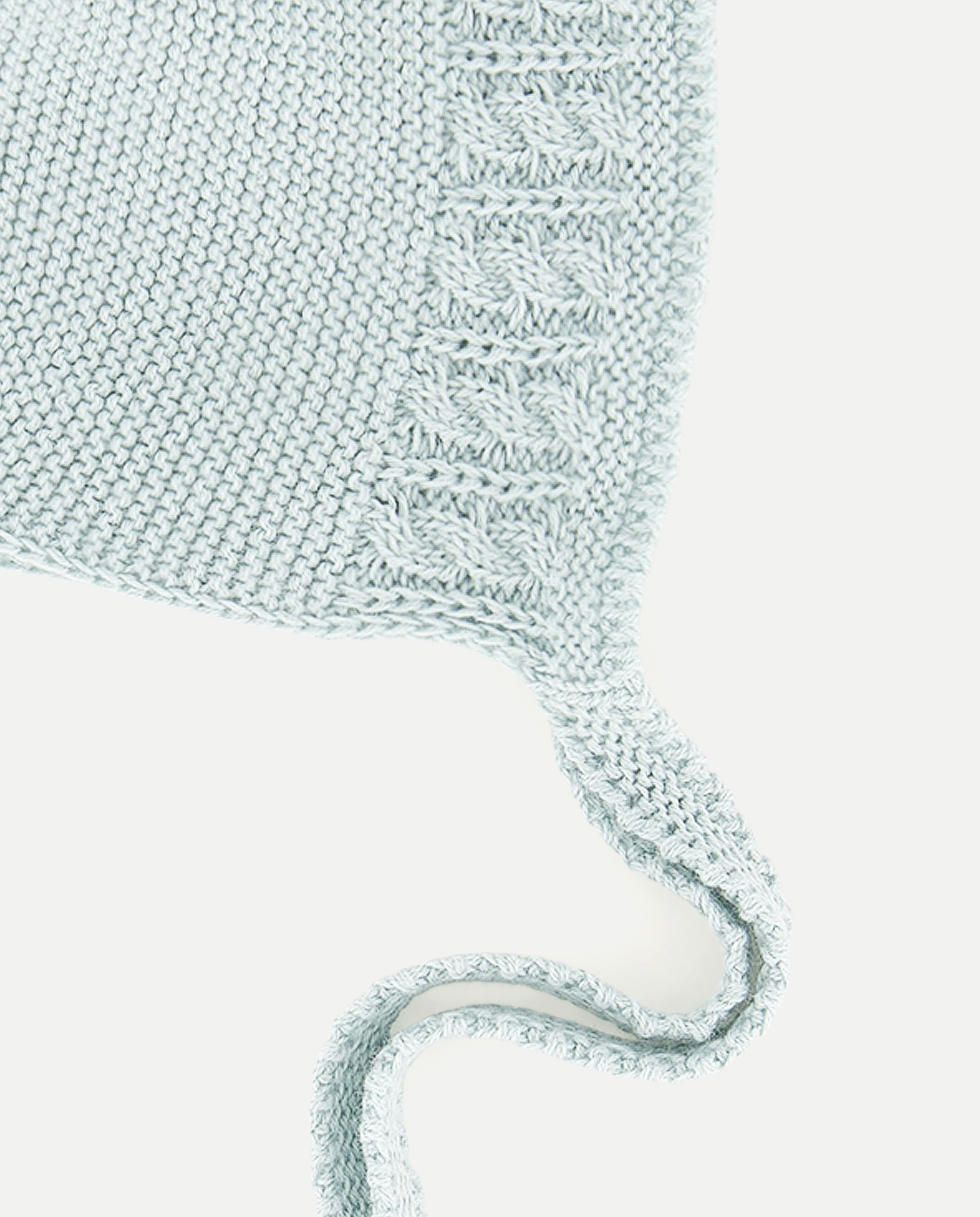 Touca de Tricot Fantasia com Malha do Cabo Aberta de Bebé Coconut El Corte Inglés Verde-2
