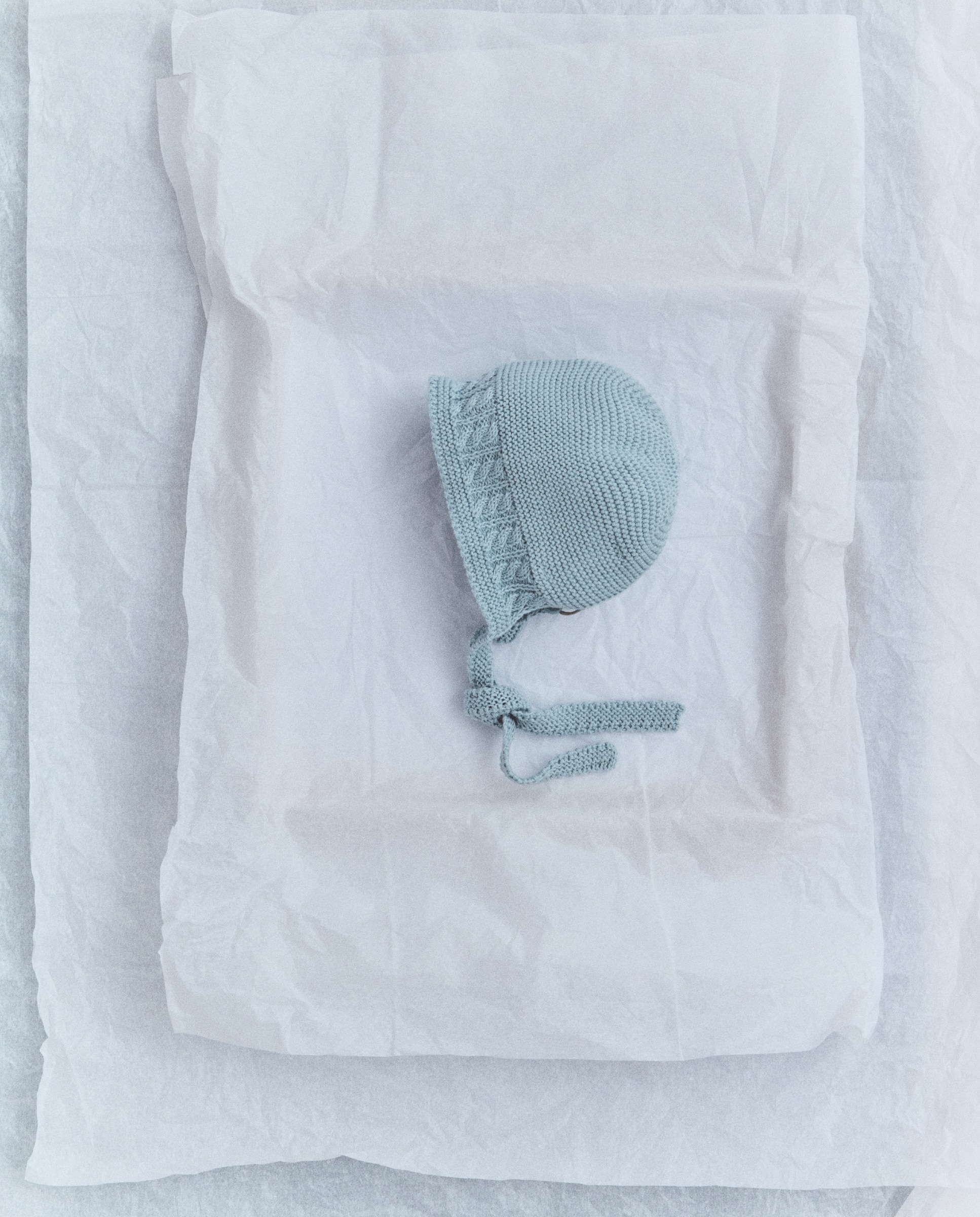 Touca de Tricot Fantasia com Malha do Cabo Aberta de Bebé Coconut El Corte Inglés Verde-3