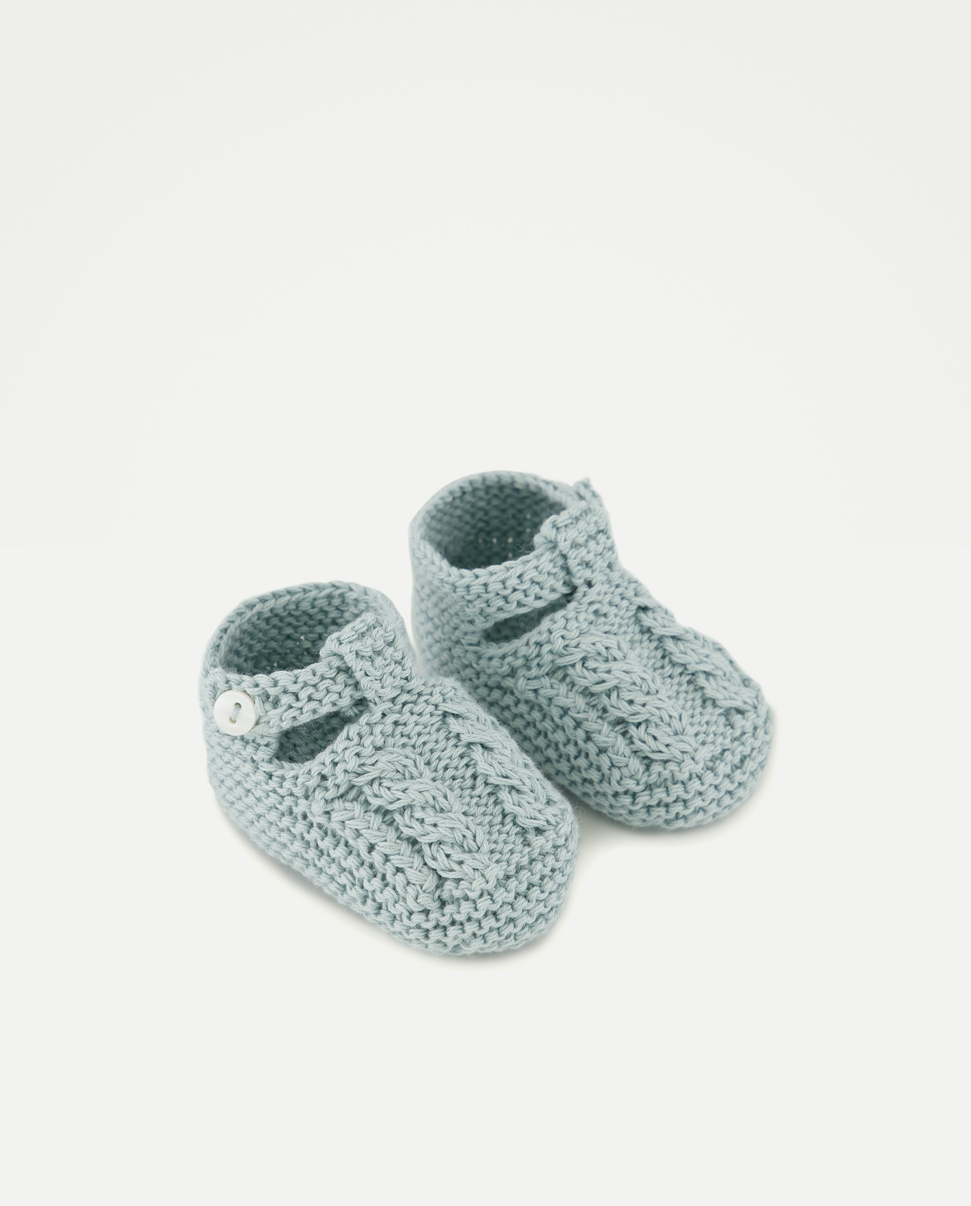 Sapatos de Presilha de Bebé com Malha do Cabo Coconut El Corte Inglés Verde-2