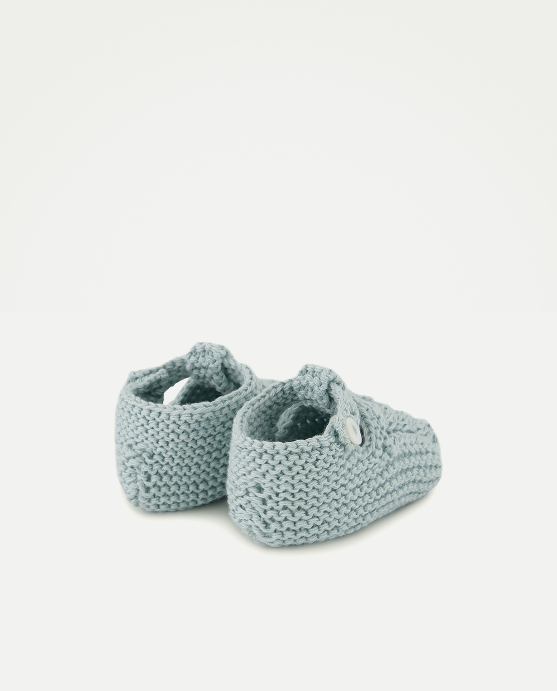 Sapatos de Presilha de Bebé com Malha do Cabo Coconut El Corte Inglés Verde-3