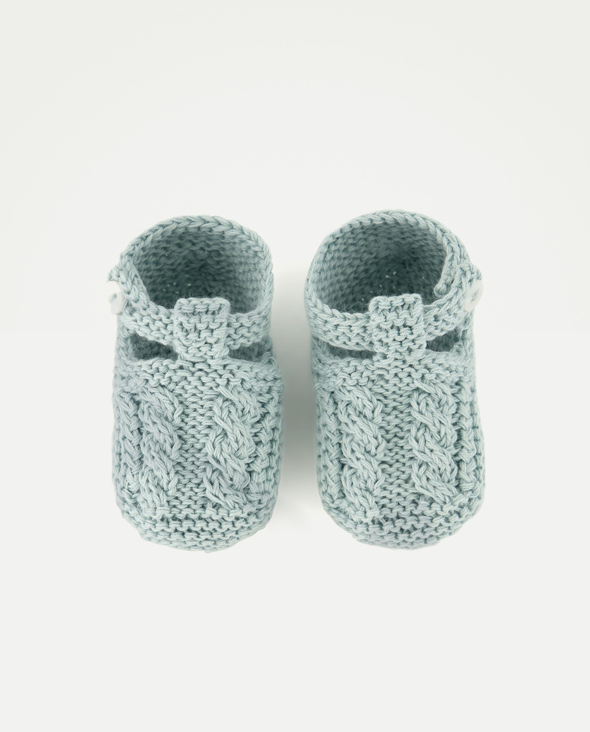 Sapatos de Presilha de Bebé com Malha do Cabo Coconut El Corte Inglés Verde-4