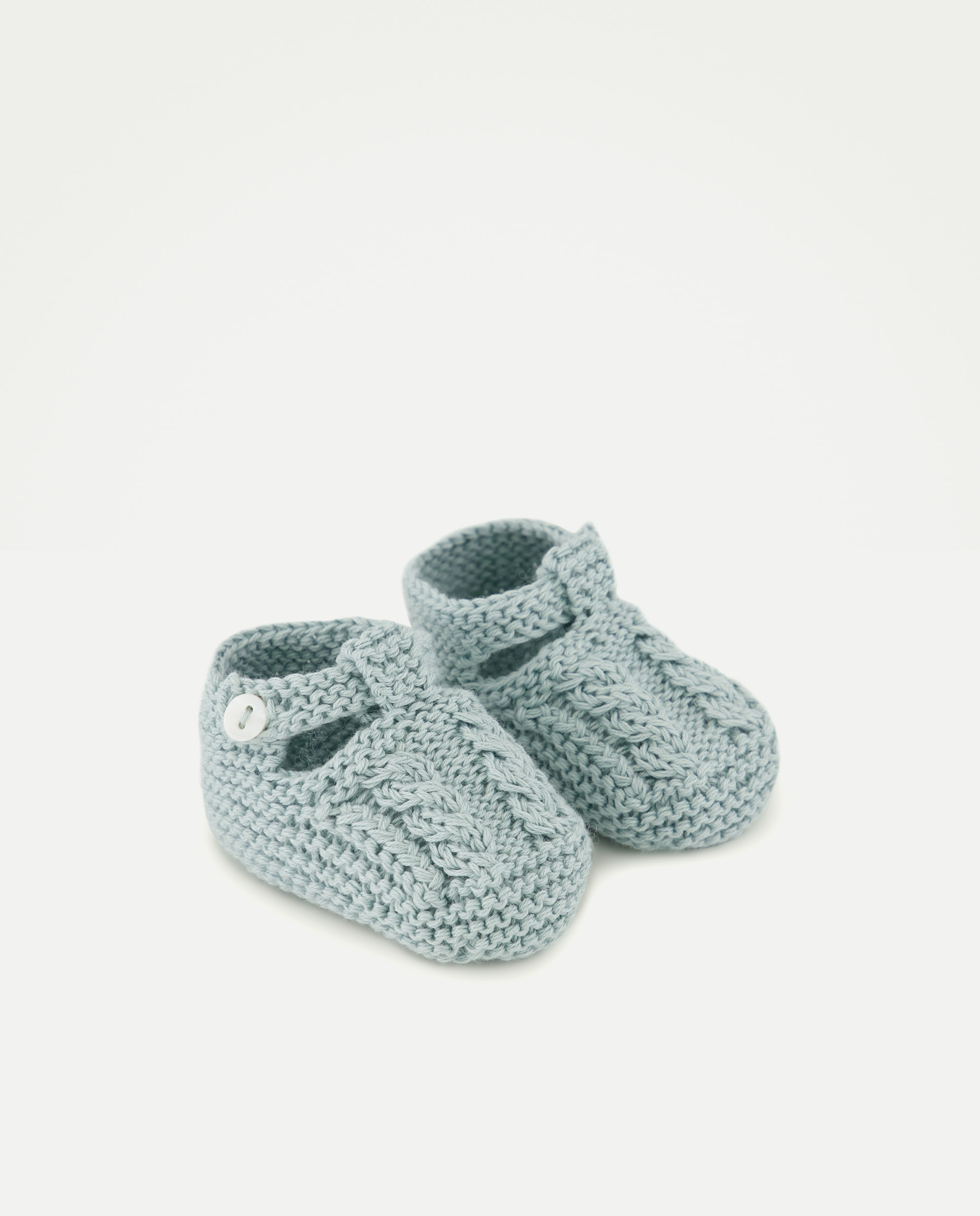 Sapatos de Presilha de Bebé com Malha do Cabo Coconut El Corte Inglés Verde-5