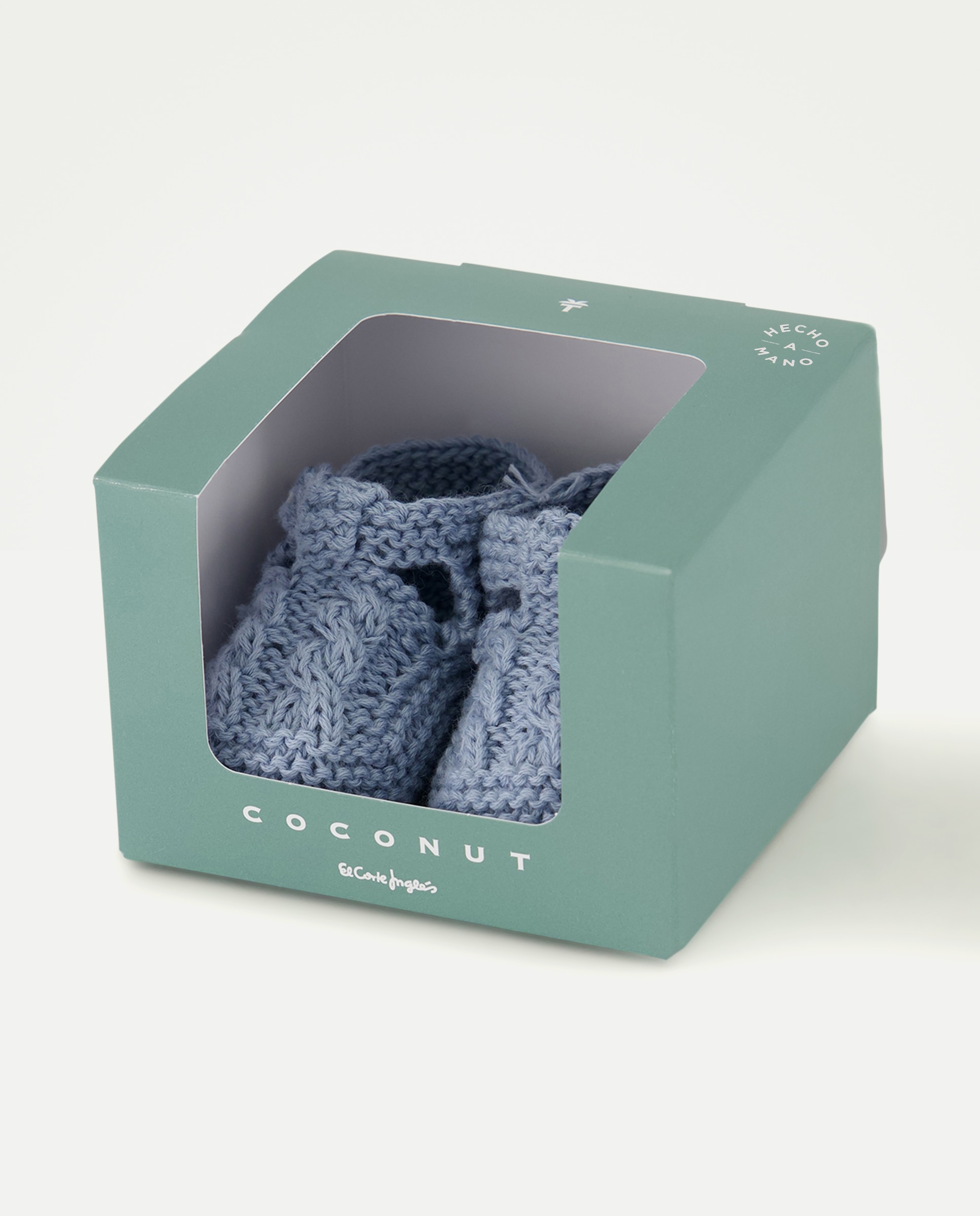 Sapatos de Presilha de Bebé com Malha do Cabo 400 Azul-6