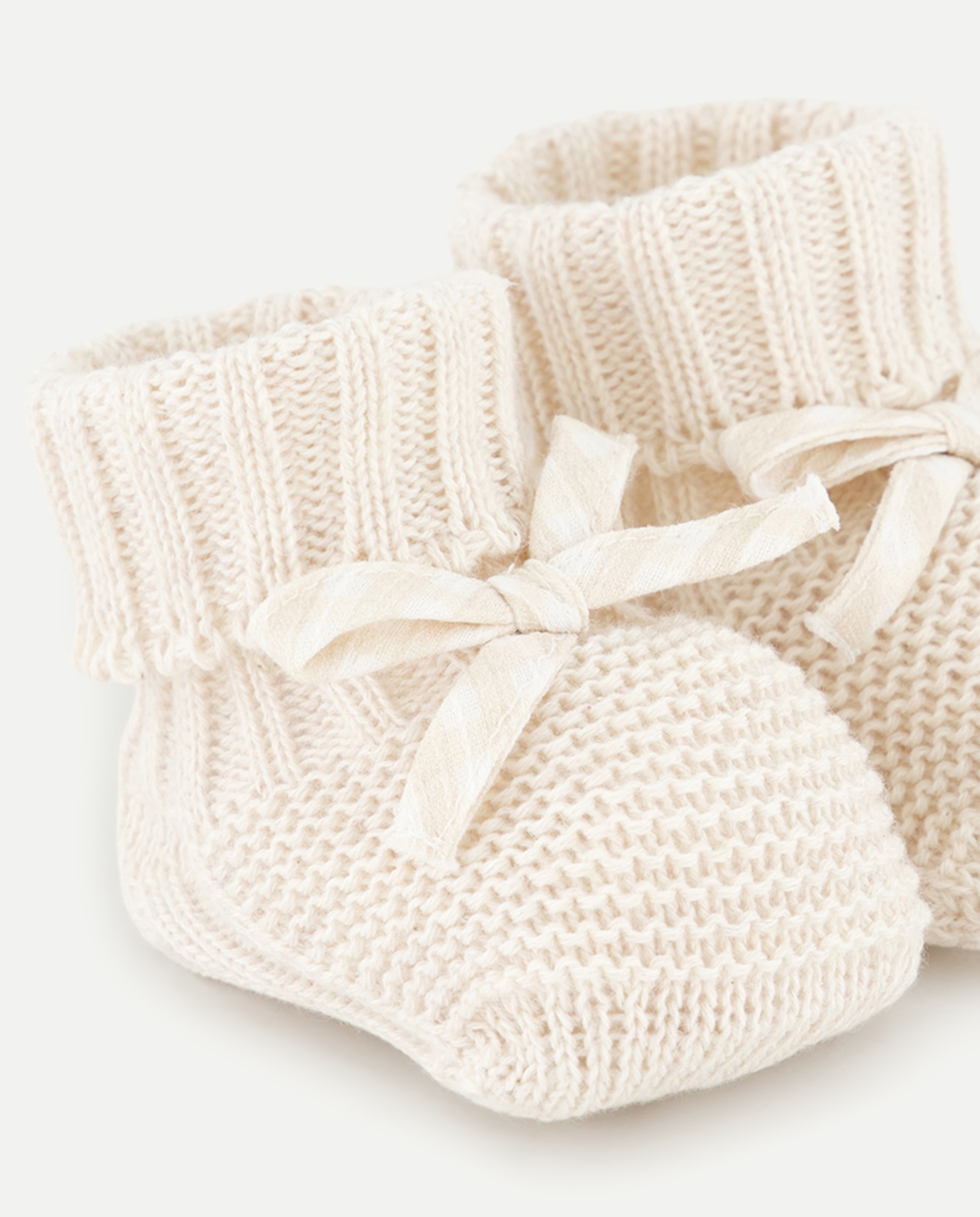 Botas de Tricot de Bebé com Laço e Fantasia Coconut El Corte Inglés Torrado-5