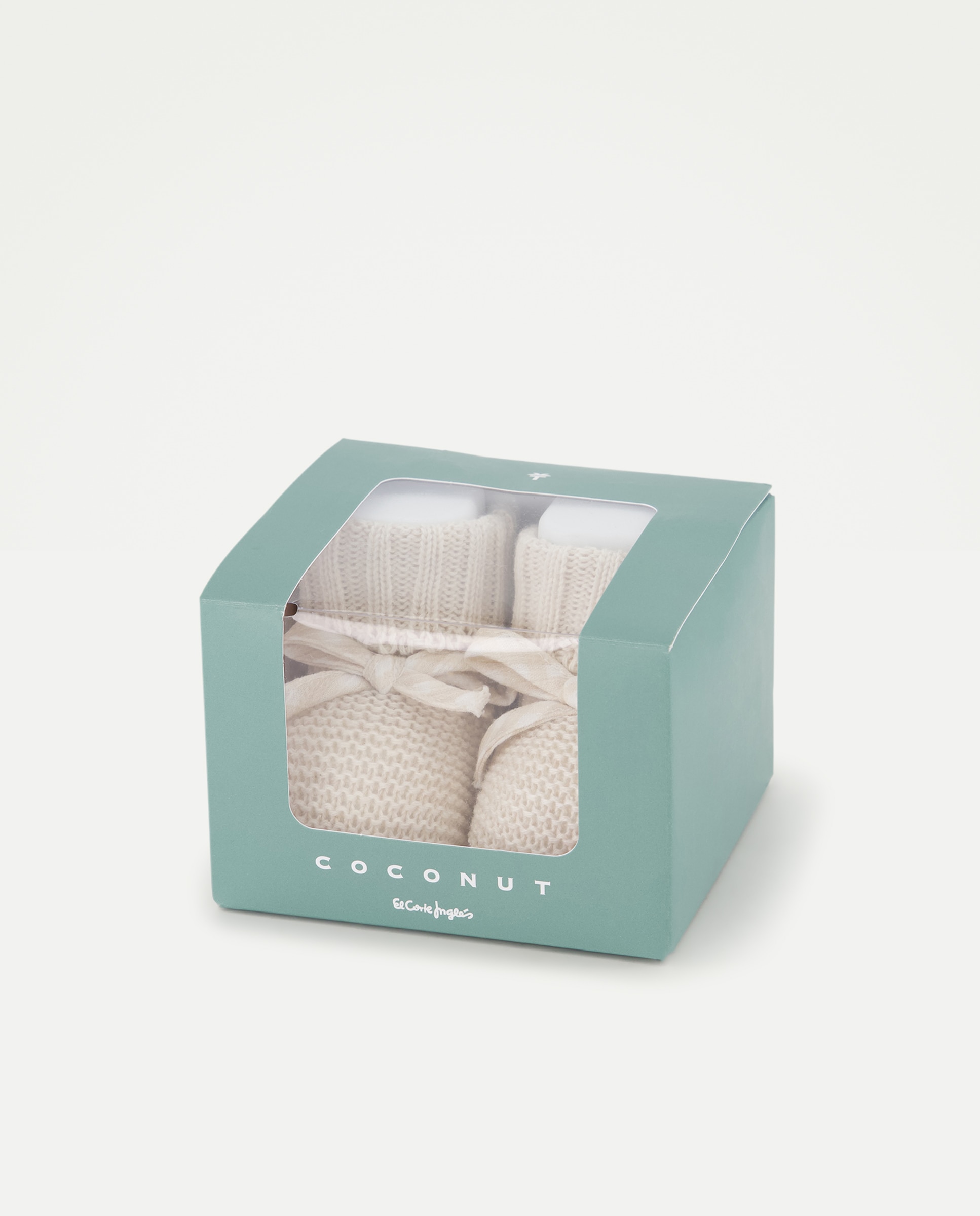 Botas de Tricot de Bebé com Laço e Fantasia Coconut El Corte Inglés Torrado-6