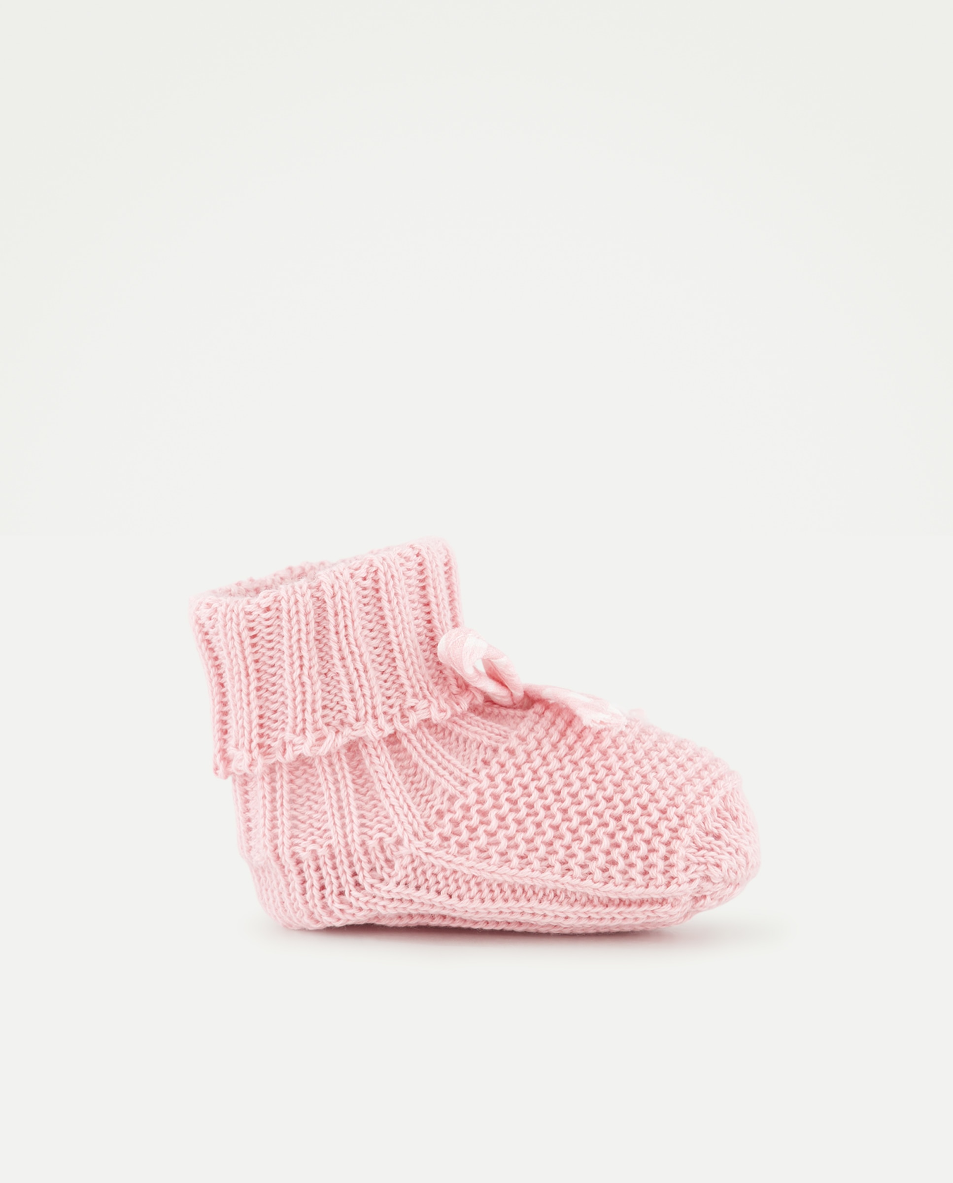 Imagem 0 de Botas de Tricot de Bebé com Laço e Fantasia