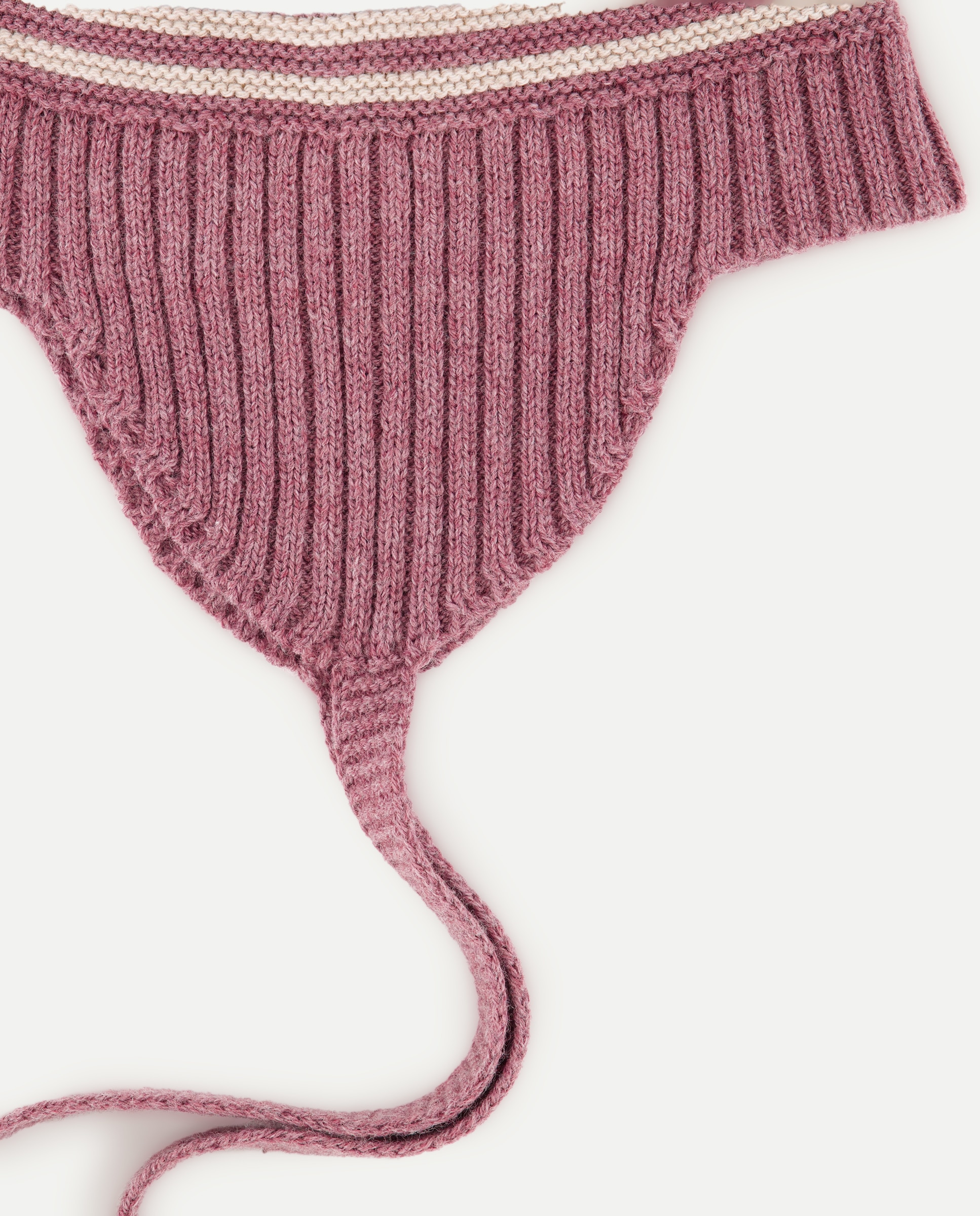 Touca de Tricot de Bebé com Pompom Coconut El Corte Inglés Rosa-2