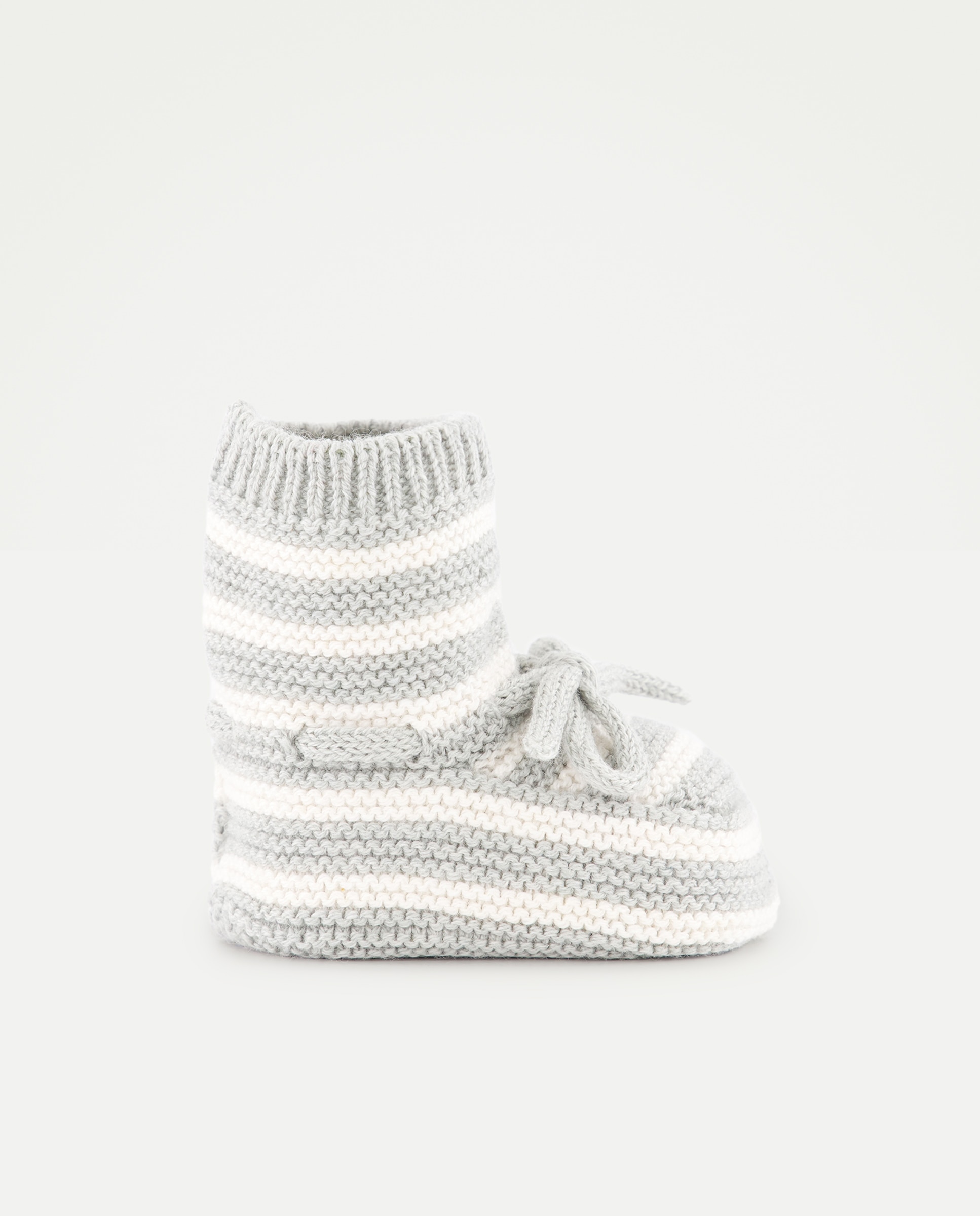 Patuco tricot con rayas de bebé - Coconut El Corte Inglés - Verde Verde-1