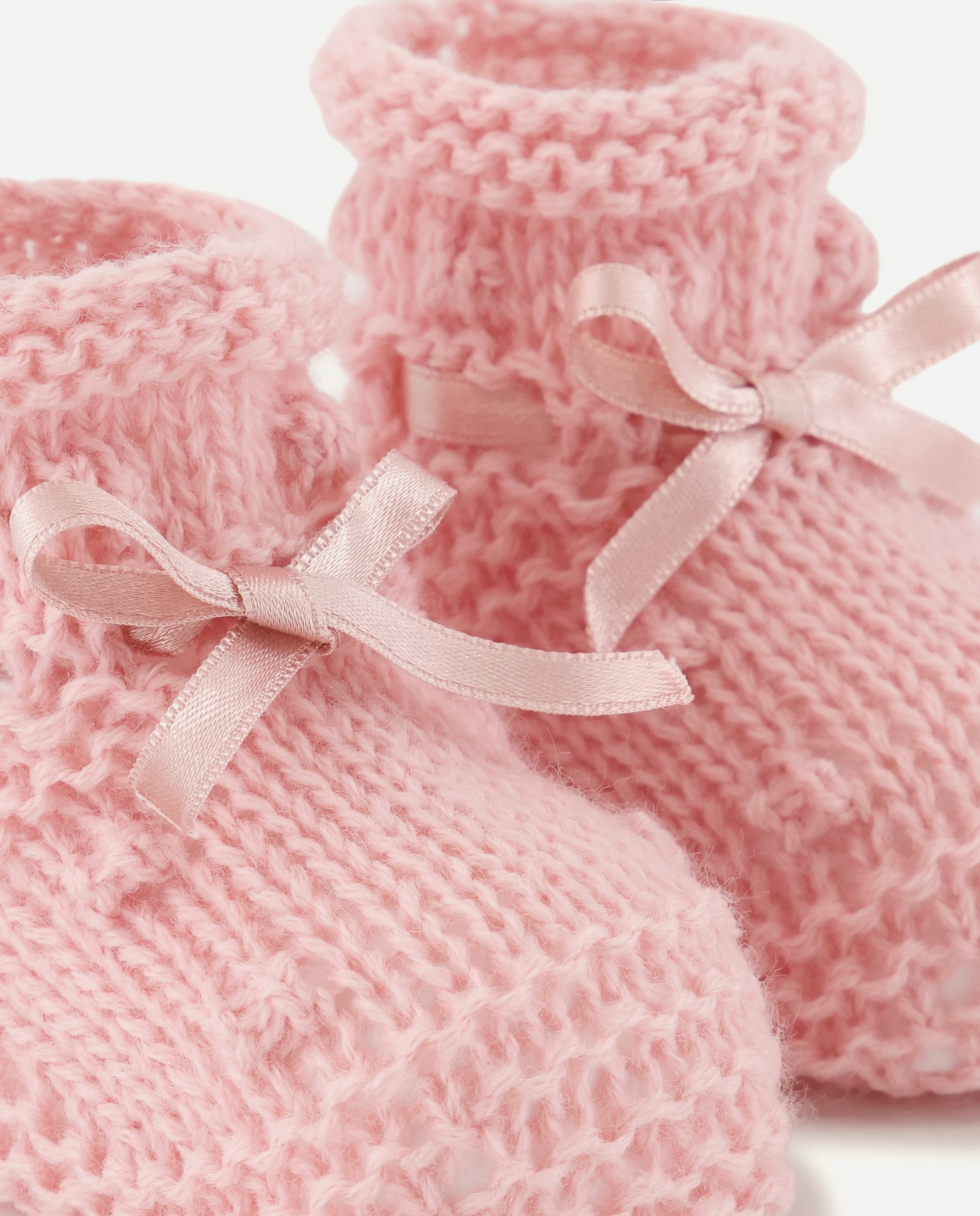 Patucos de bebé con lazo de raso - Coconut El Corte Inglés - 200 Rosa 200 Rosa-5