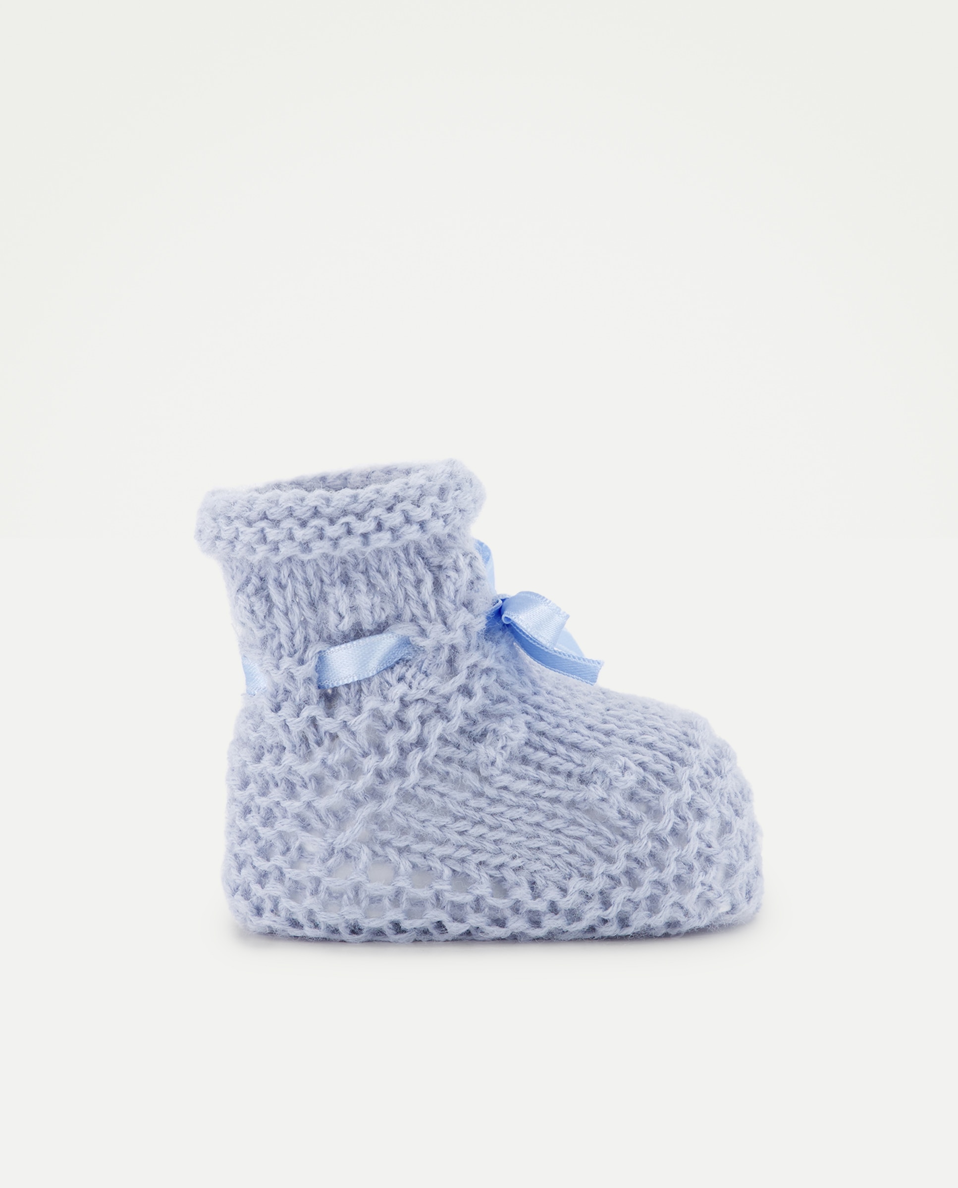Patucos de bebé con lazo de raso - Coconut El Corte Inglés - 400 Azul 400 Azul-1