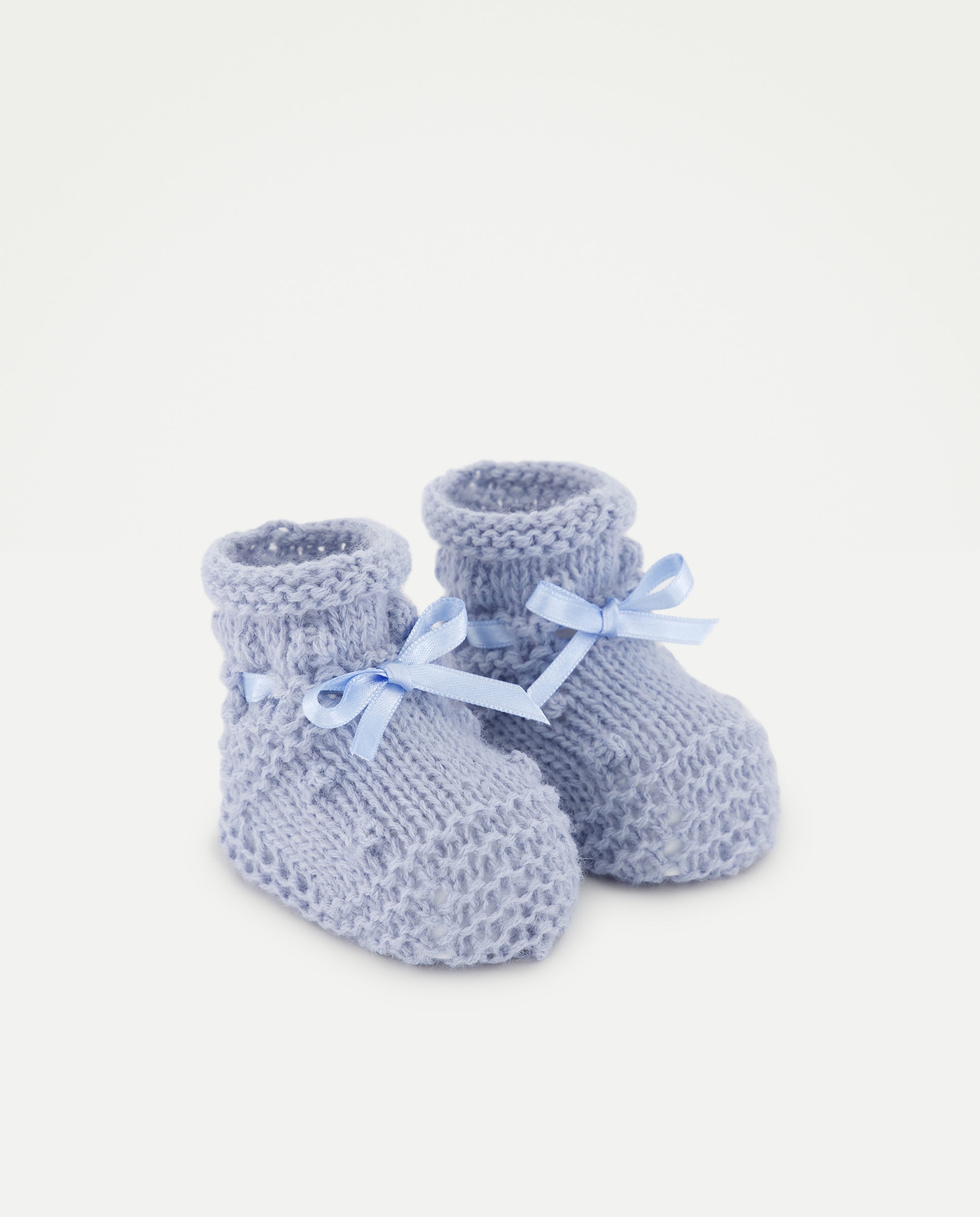 Patucos de bebé con lazo de raso - Coconut El Corte Inglés - 400 Azul 400 Azul-2