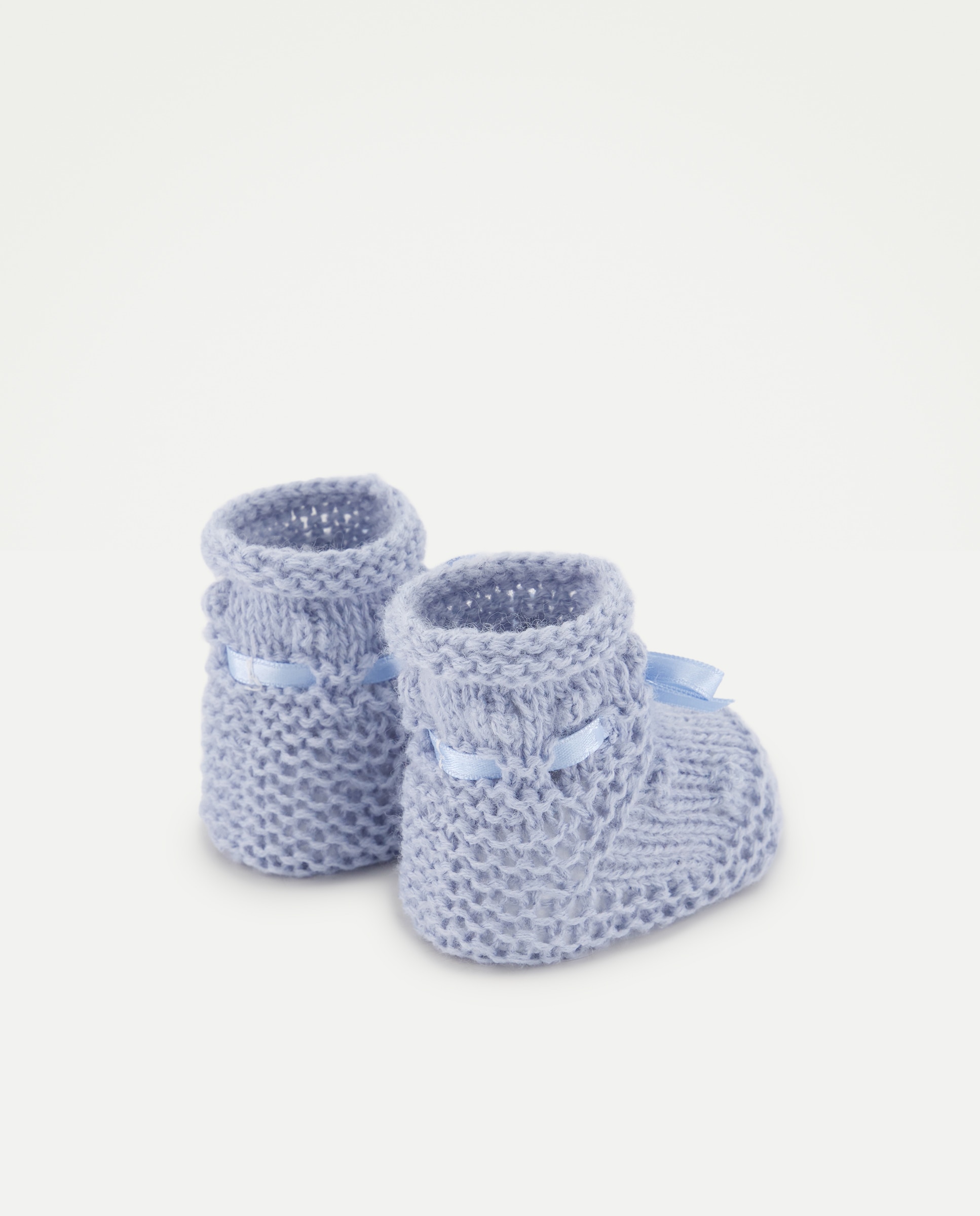 Patucos de bebé con lazo de raso - Coconut El Corte Inglés - 400 Azul 400 Azul-3