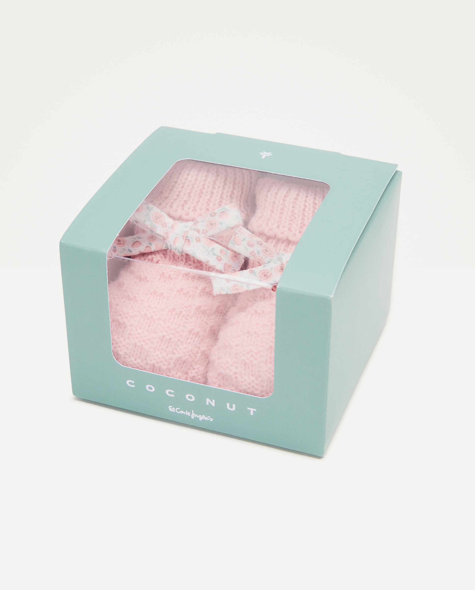 Patucos de bebé con flor rosetón - Coconut El Corte Inglés - 200 Rosa 200 Rosa-6