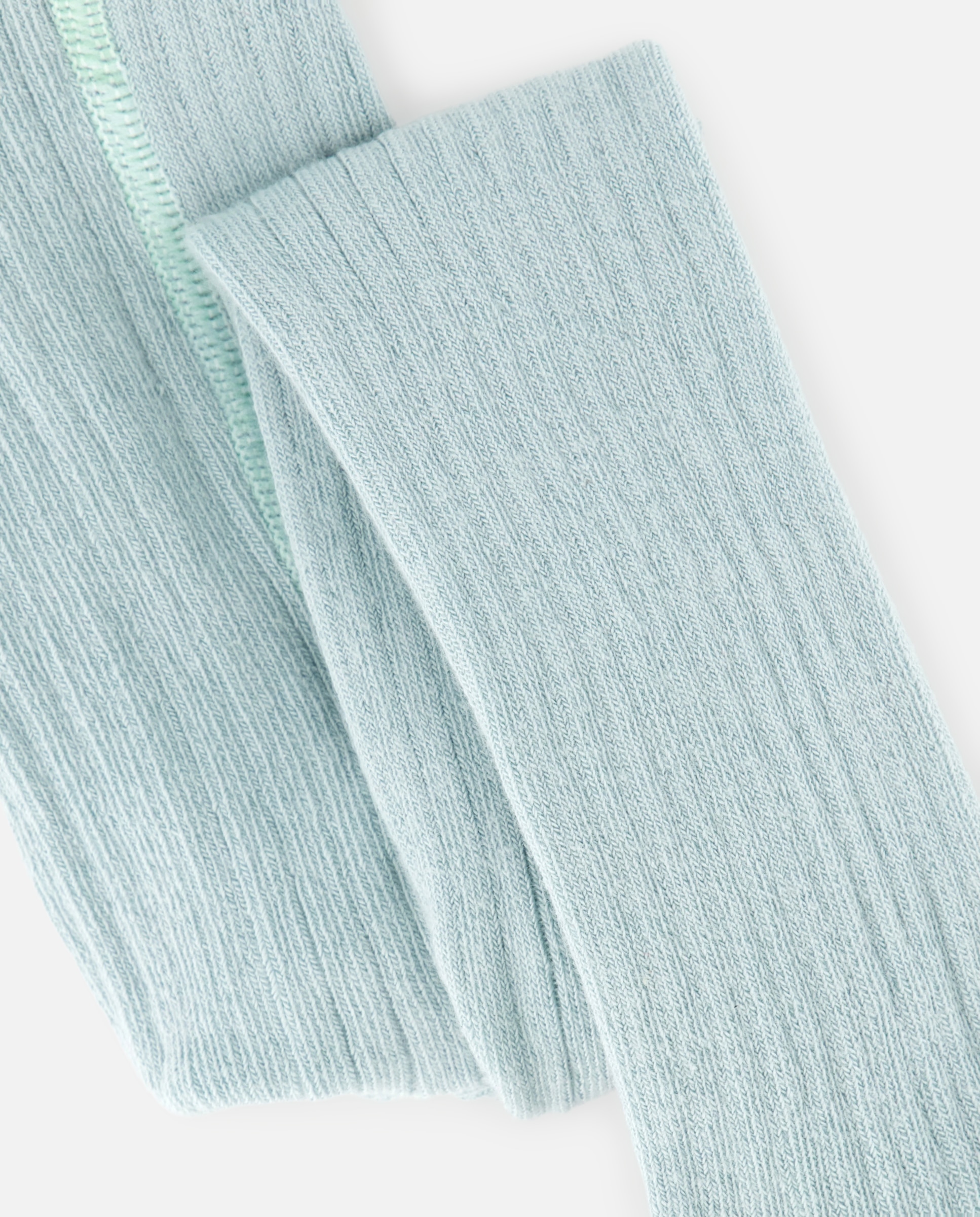Collants Canelados Lisos de Bebé Coconut El Corte Inglés Verde-2