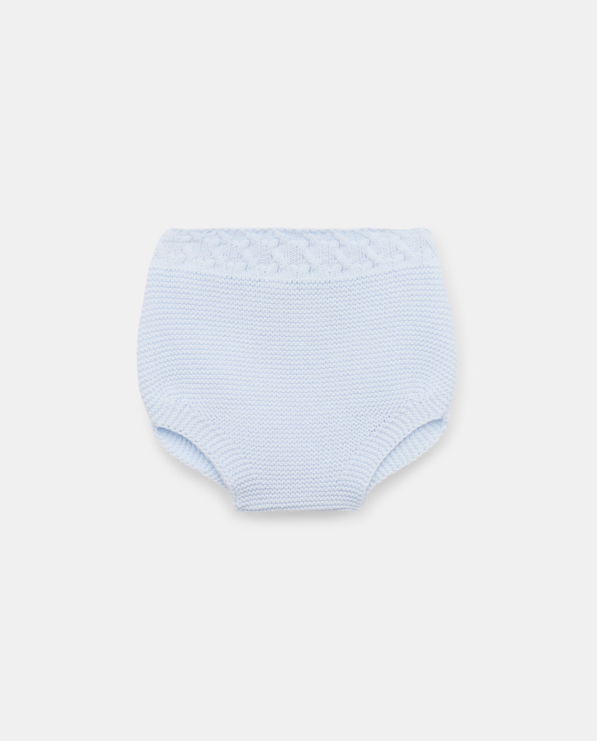 Imagem 0 de Tapa-Fraldas de Tricot de Bebé com Cós Entrançado