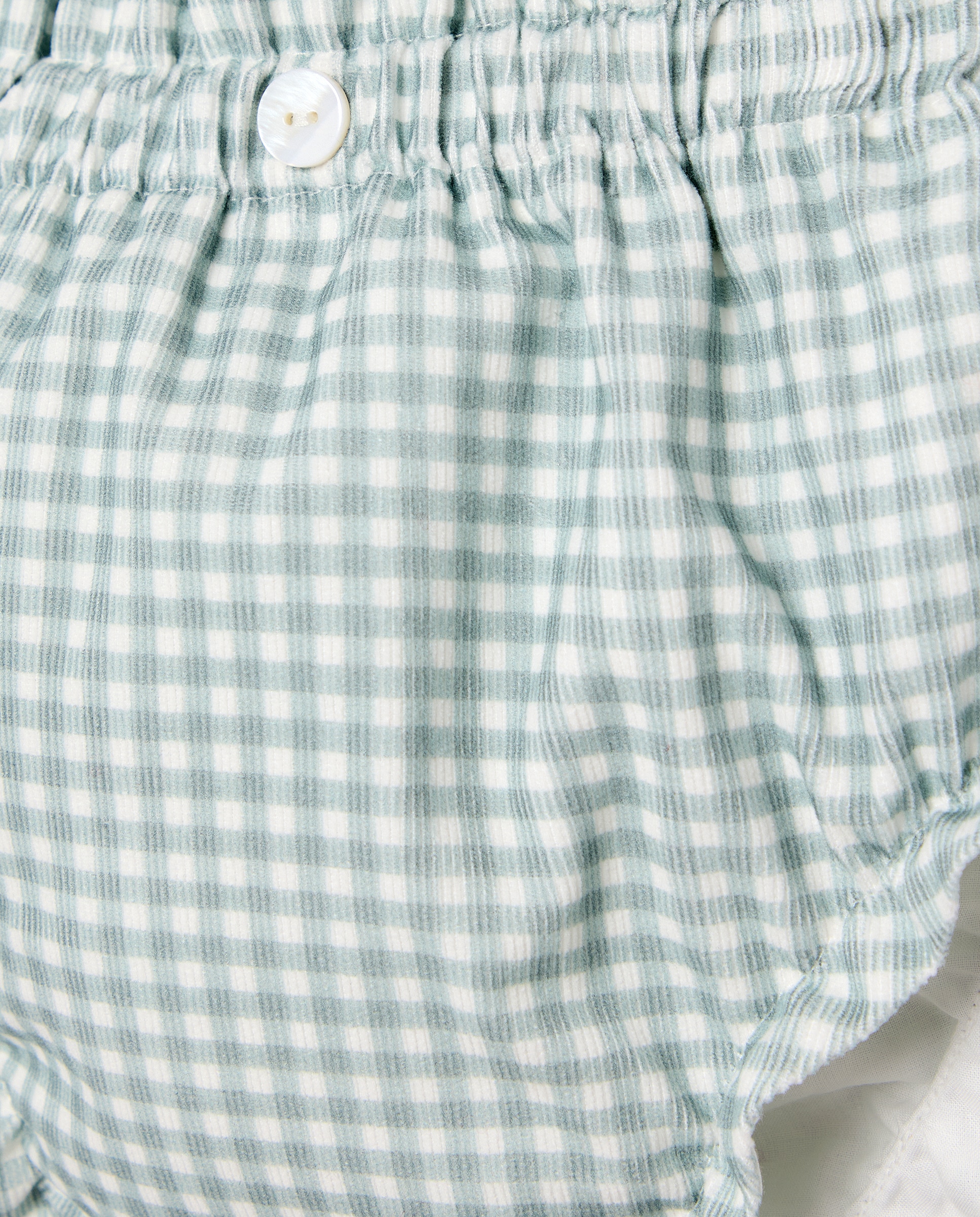 Tapa-Fraldas Básico de Bebé em Bombazina Fina Coconut El Corte Inglés Verde-3