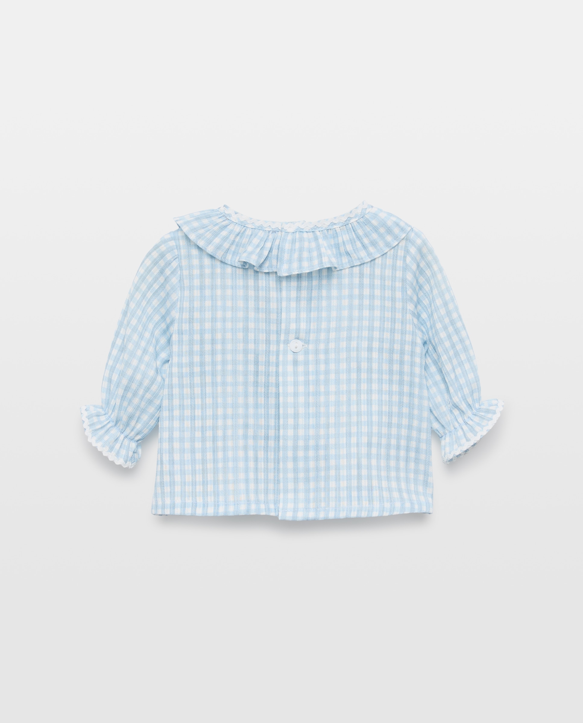 Camisa plana vicky cuello gola y manga larga de bebé - Coconut El Corte Inglés - Azul Azul-2
