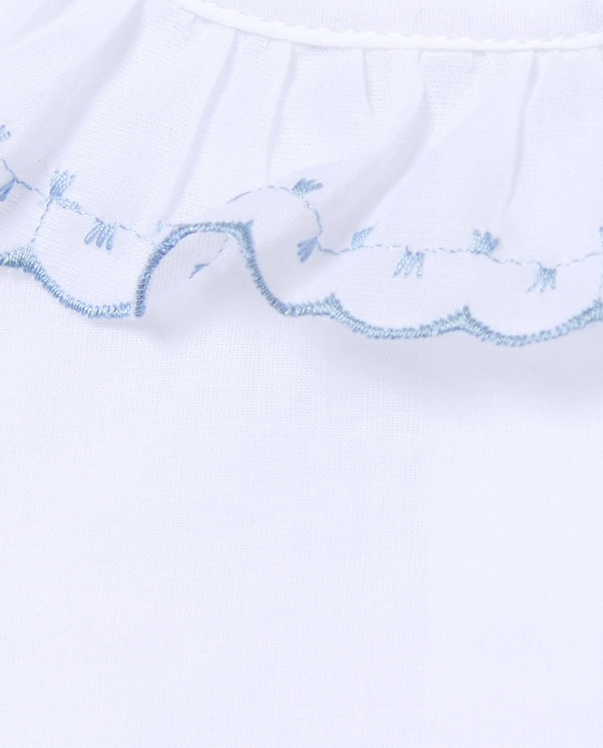 Camisa Básica de Bebé com Manga Comprida com Festão Coconut El Corte Inglés Branco-3