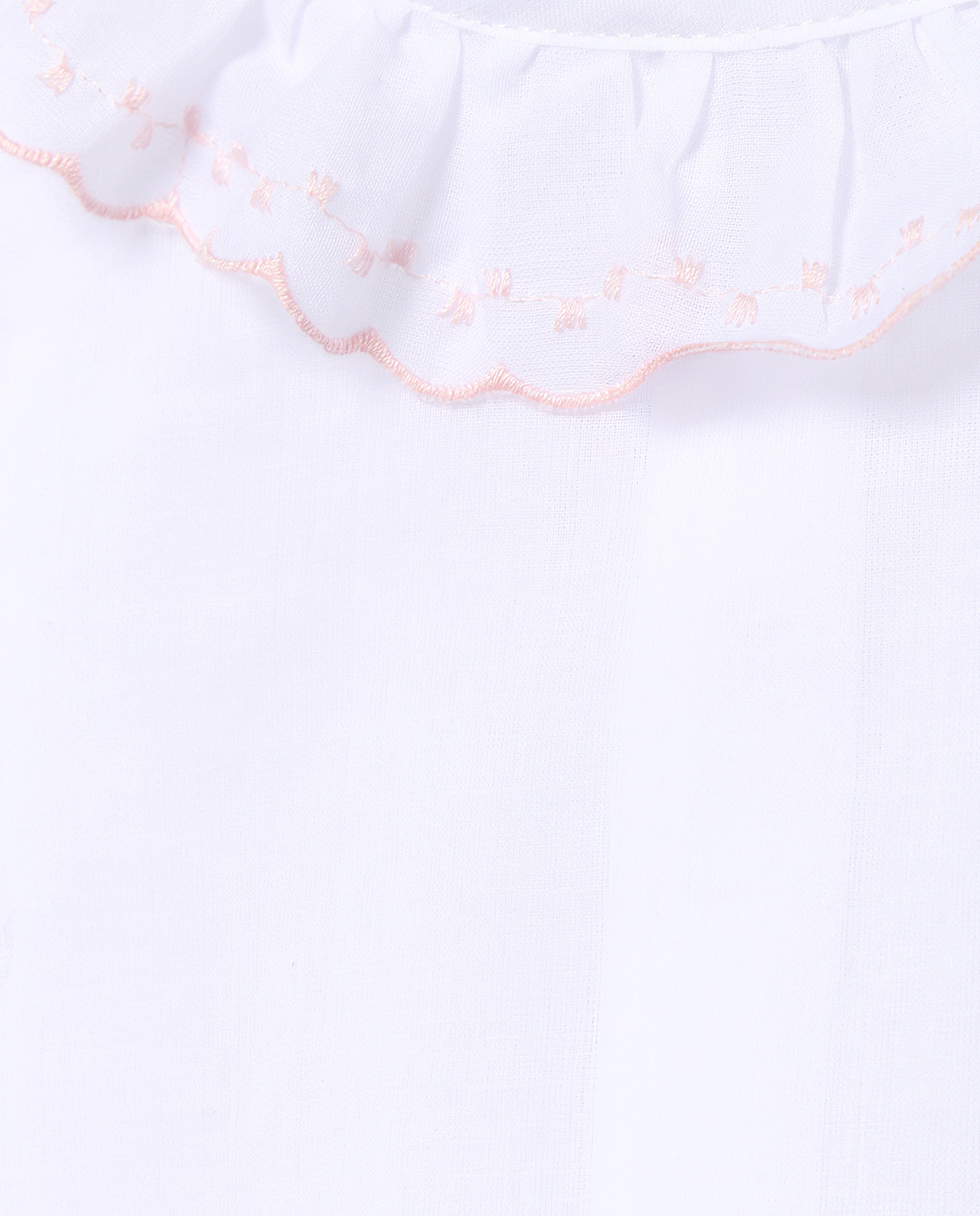 Camisa Básica de Bebé com Manga Comprida com Festão Coconut El Corte Inglés Branco-3
