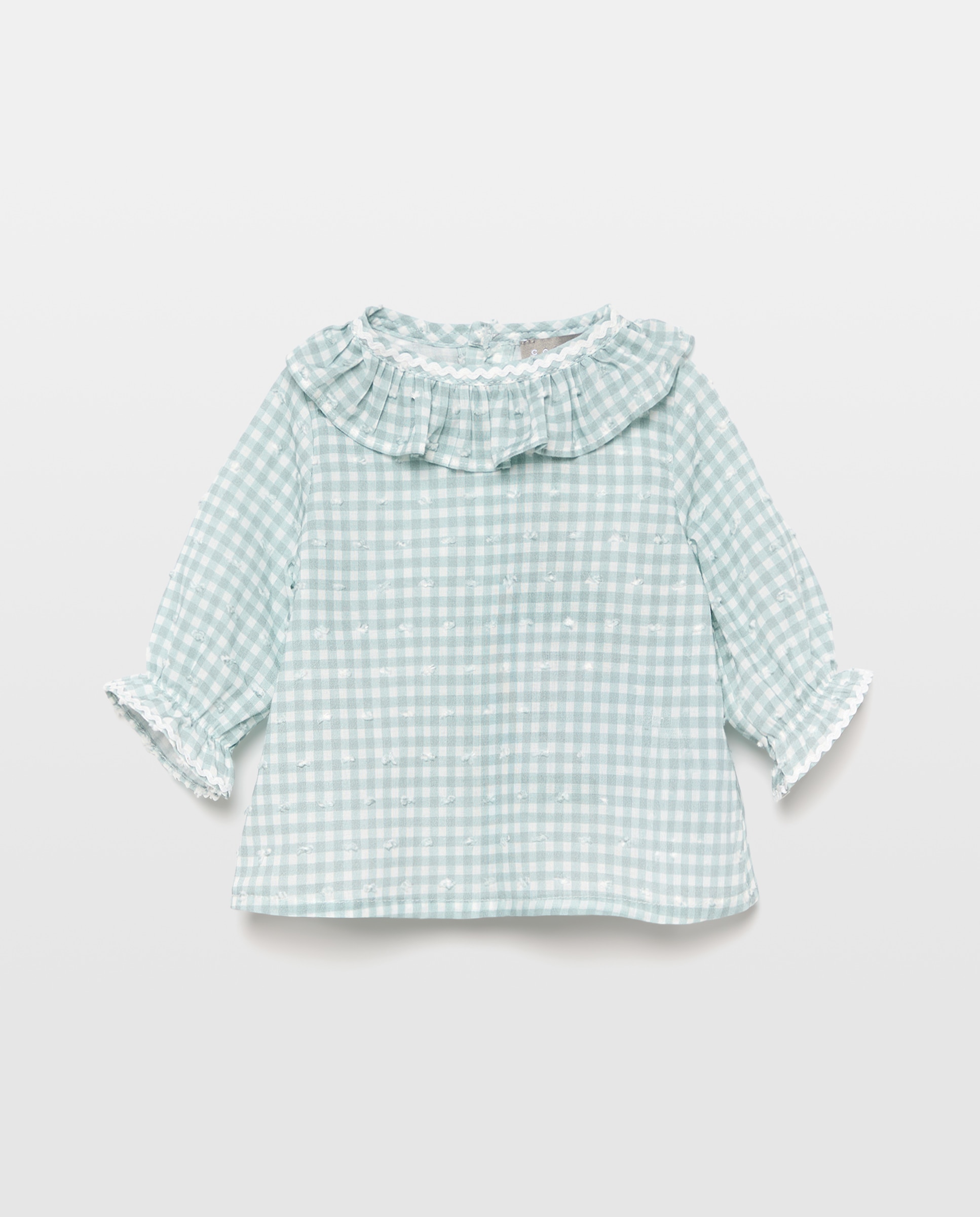 Imagem 0 de Camisa de Bebé com Manga Comprida e Gola